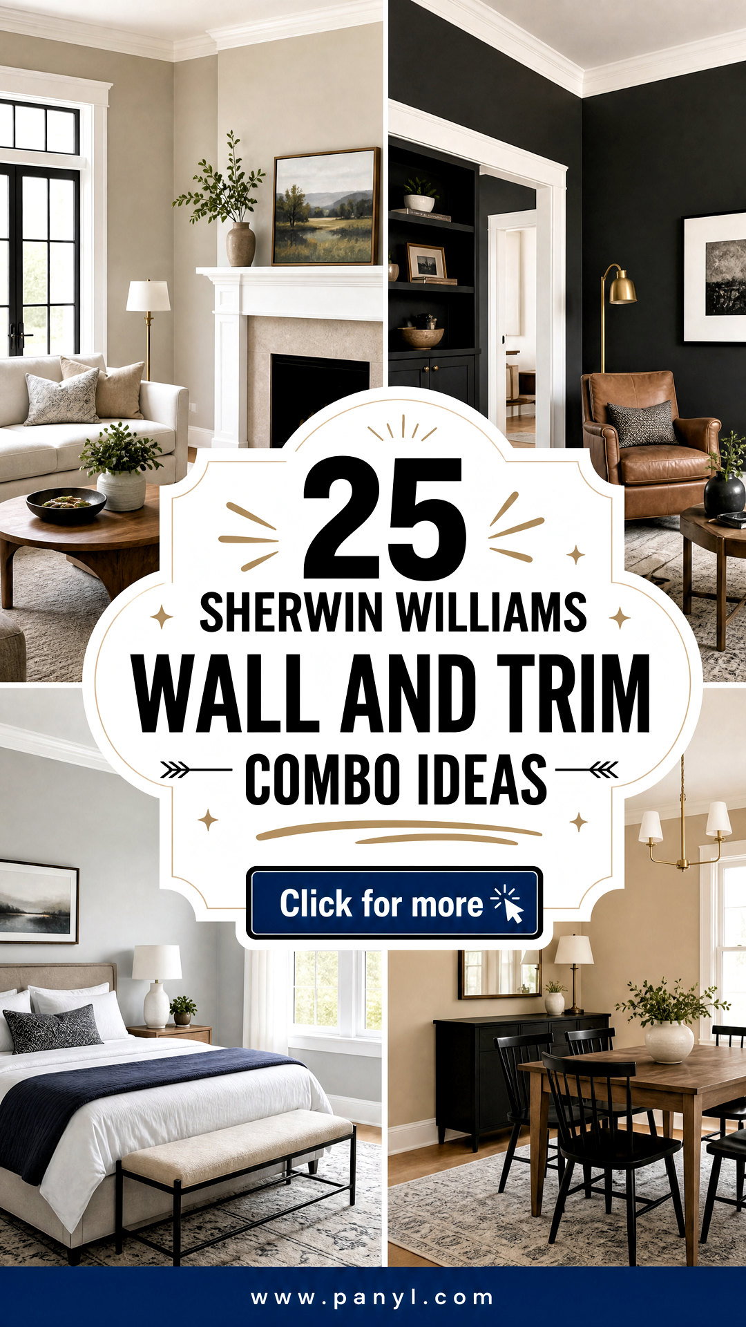 25 Sherwin Williams Wall And Trim Combo Ideas for Modern Homes - 25 Sherwin Williams Wall And Trim Combo Ideas for Modern Homes