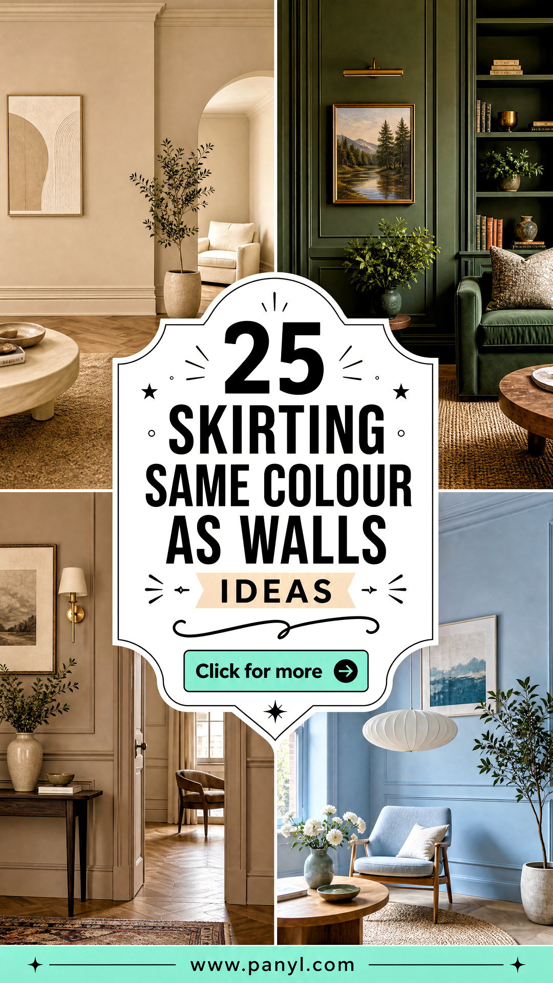 25 Skirting Same Colour As Walls Ideas for Seamless Style - 25 Skirting Same Colour As Walls Ideas for Seamless Style