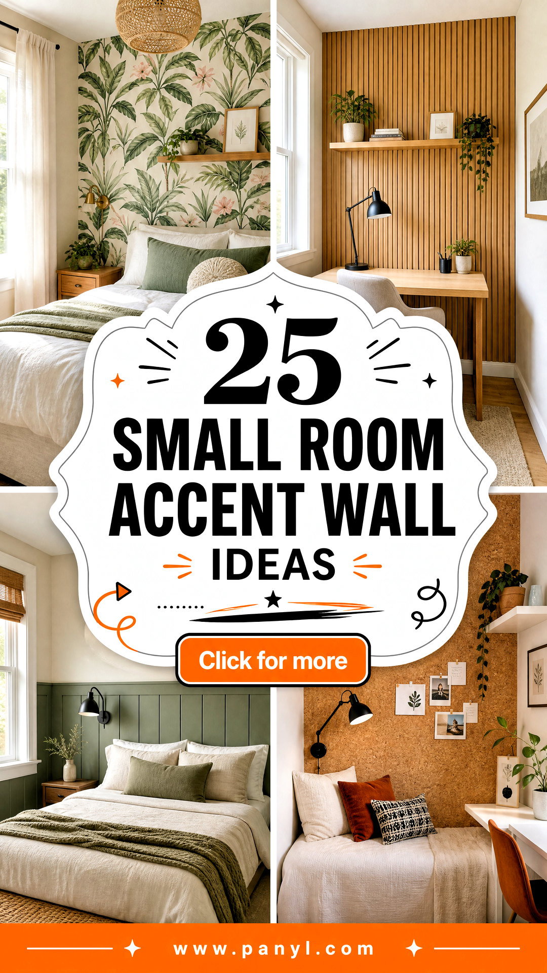 25 Small Room Accent Wall Ideas That Make Tight Spaces Shine - 25 Small Room Accent Wall Ideas That Make Tight Spaces Shine