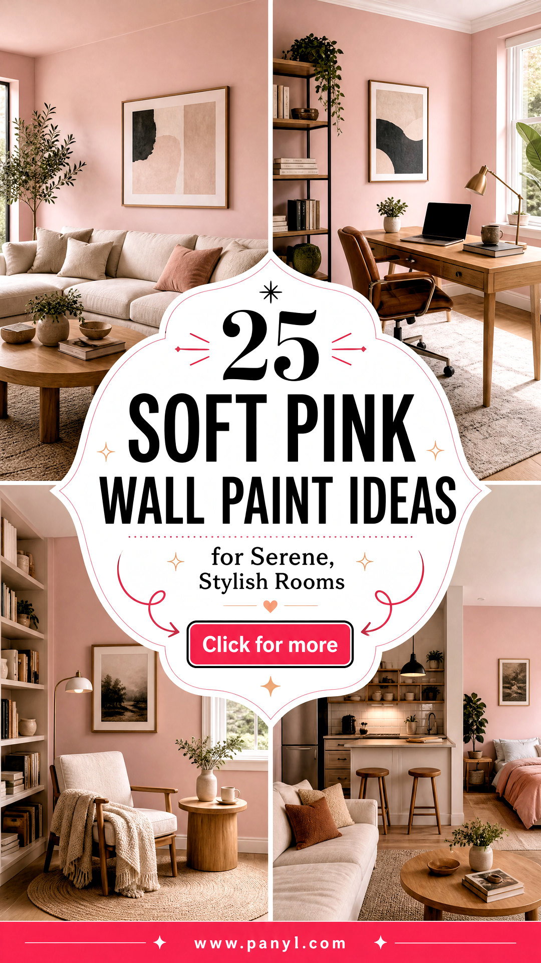 25 Soft Pink Wall Paint Ideas for Serene Stylish Rooms - 25 Soft Pink Wall Paint Ideas for Serene, Stylish Rooms