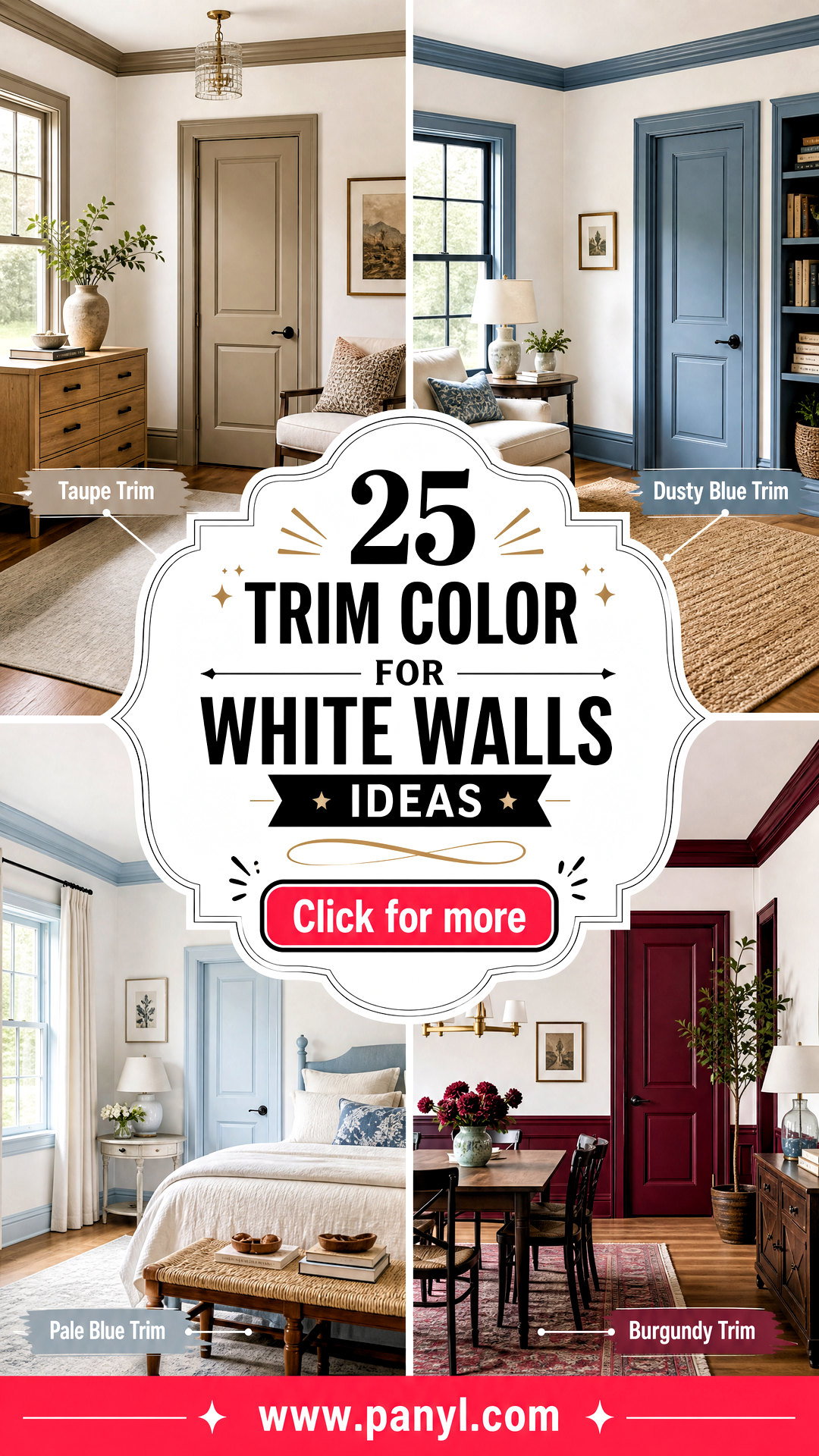 25 Trim Color For White Walls Stylish Ideas for a Crisp Finish - 25 Trim Color For White Walls: Stylish Ideas for a Crisp Finish