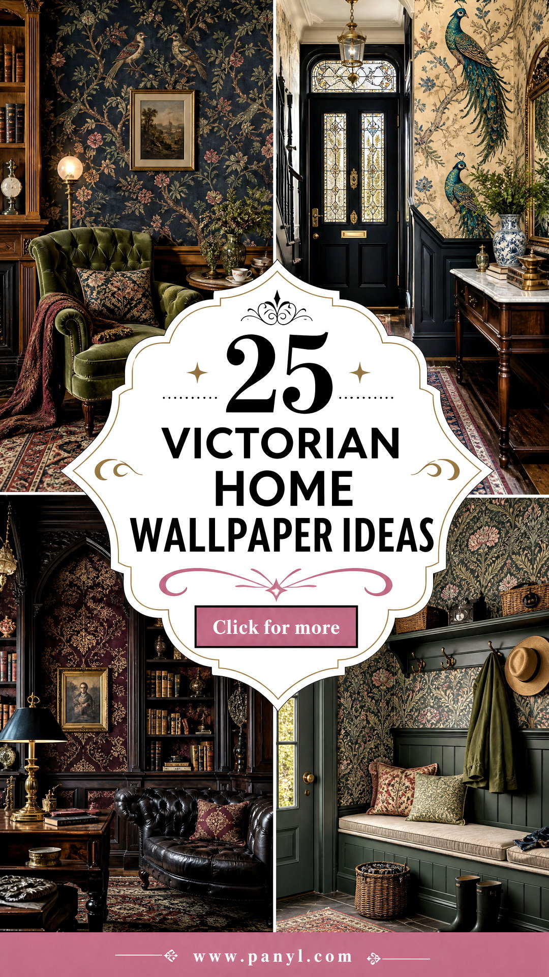 25 Victorian Home Wallpaper Ideas for an Elegant Revival - 25 Victorian Home Wallpaper Ideas for an Elegant Revival
