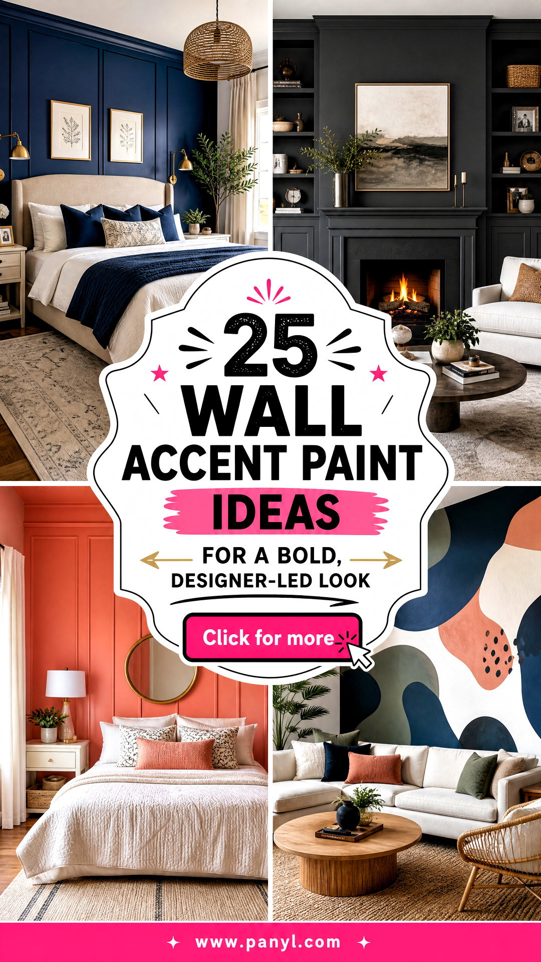 25 Wall Accent Paint Ideas for a Bold Designer-Led Look - 25 Wall Accent Paint Ideas for a Bold, Designer-Led Look