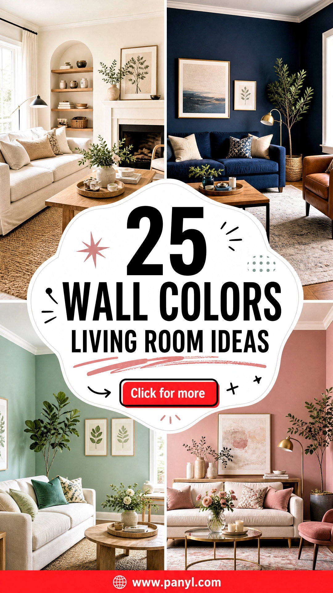 25 Wall Colors Living Room Ideas for a Stunning Refresh - 25 Wall Colors Living Room Ideas for a Stunning Refresh