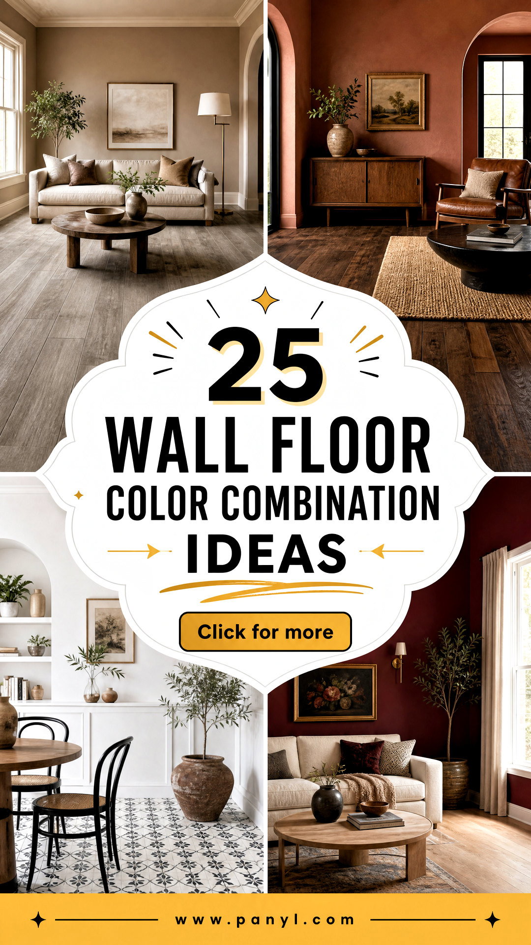 25 Wall Floor Color Combination Ideas for a Cohesive Home - 25 Wall Floor Color Combination Ideas for a Cohesive Home