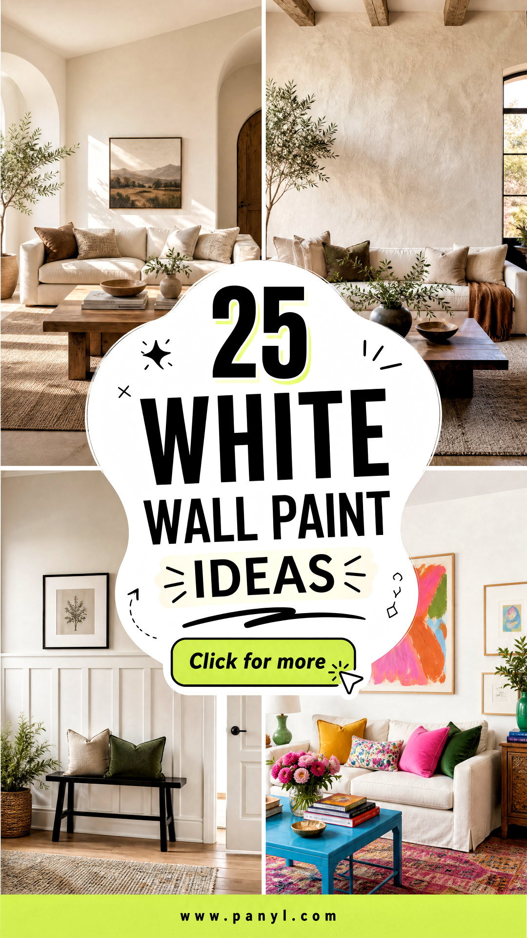 25 White Wall Paint Ideas for a Fresh Timeless Home Refresh - 25 White Wall Paint Ideas for a Fresh, Timeless Home Refresh