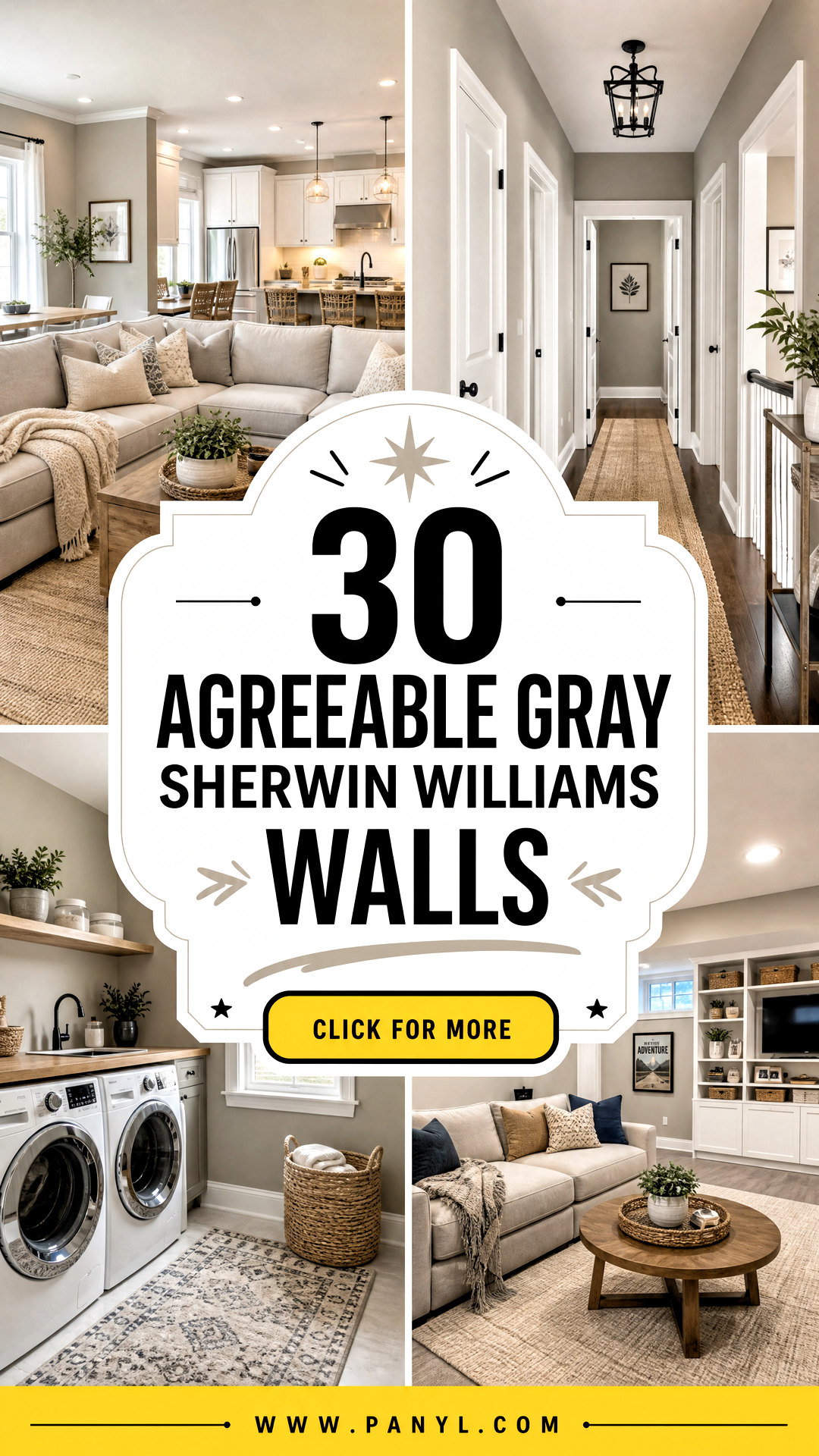 30 Agreeable Gray Sherwin Williams Walls for Warm Cozy Rooms - 30 Agreeable Gray Sherwin Williams Walls for Warm, Cozy Rooms