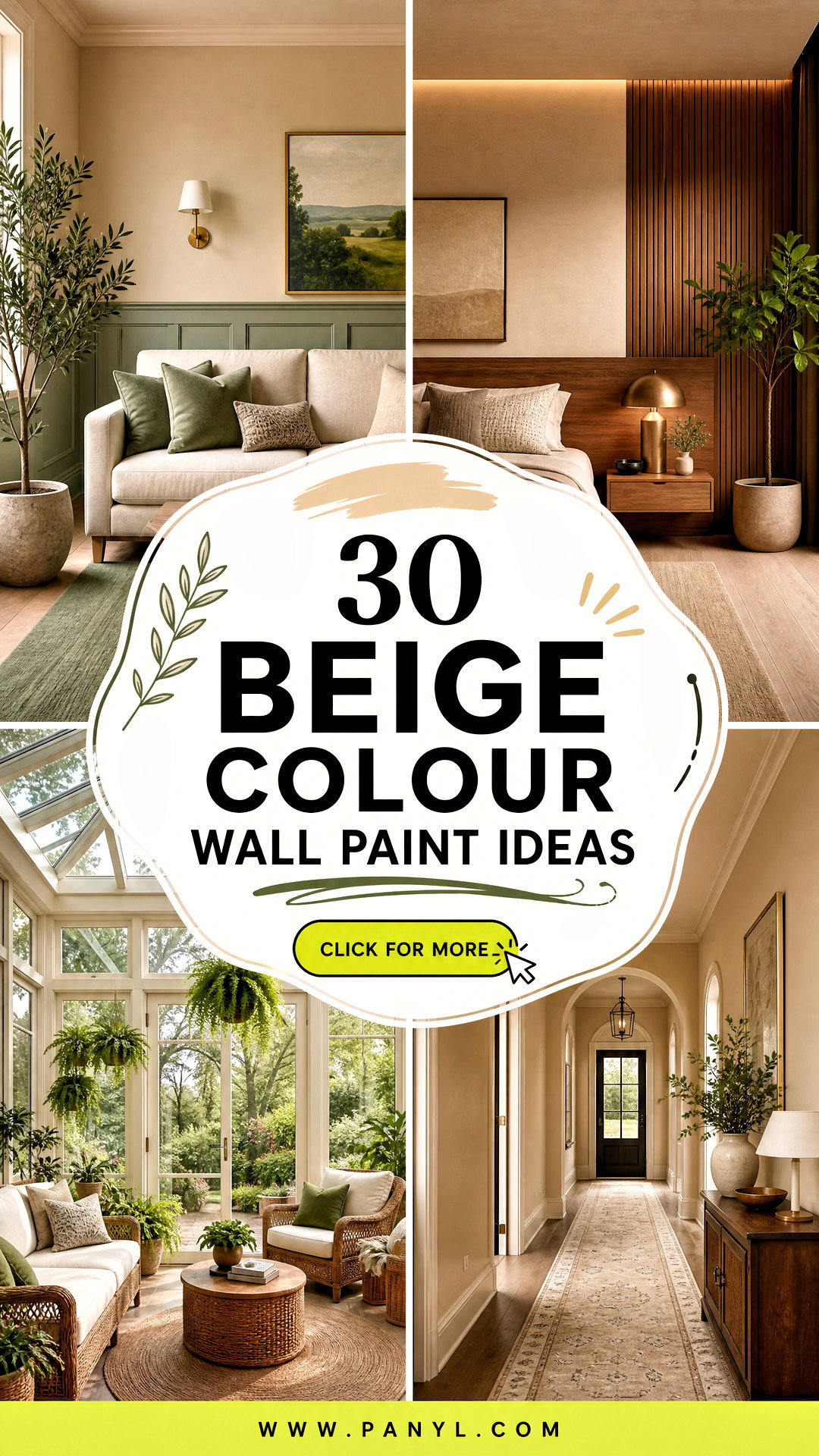 30 Beige Colour Wall Paint Ideas for Calm Elegant Interiors - 30 Beige Colour Wall Paint Ideas for Calm, Elegant Interiors