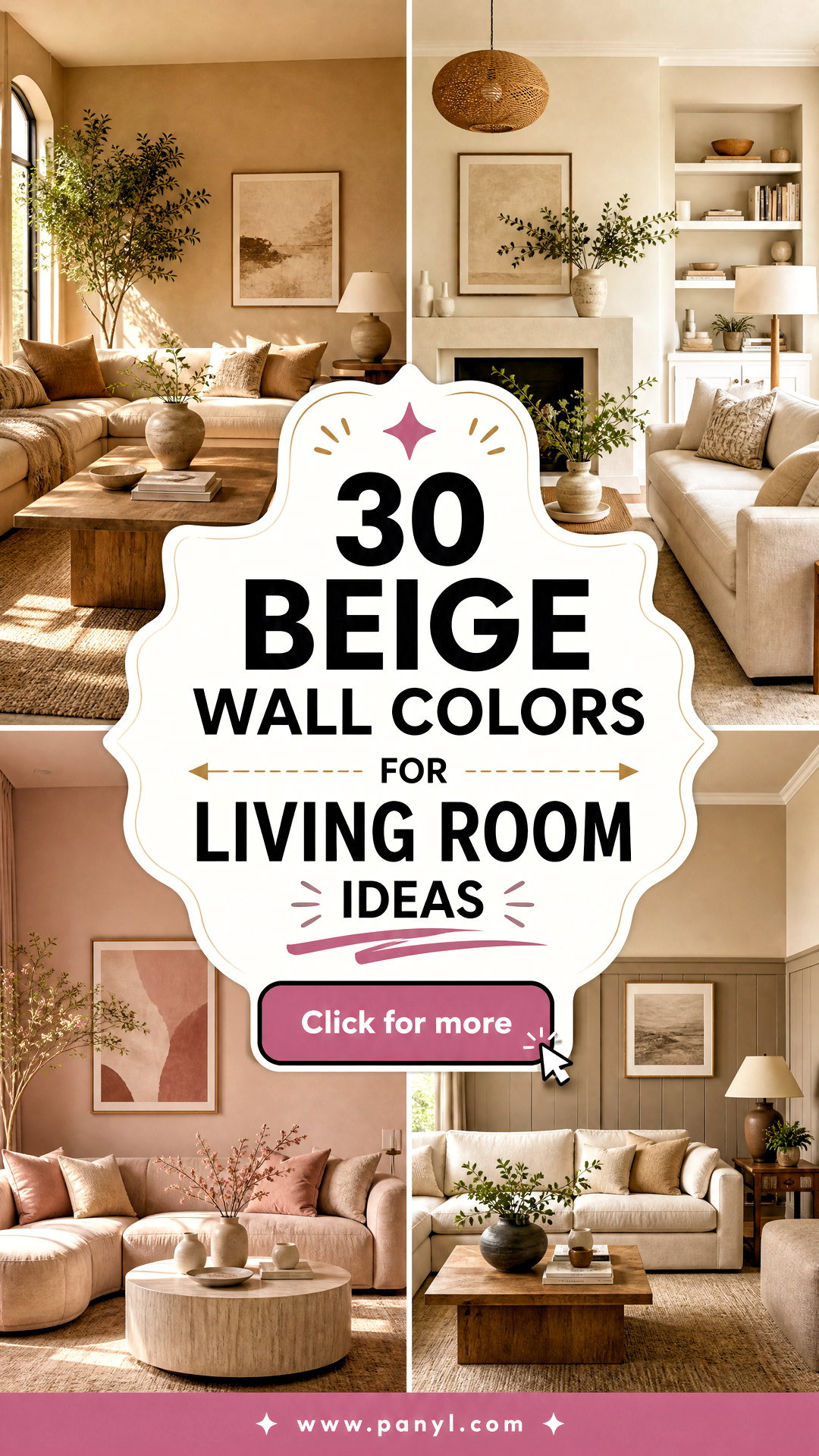 30 Beige Wall Colors for Living Room Ideas for Timeless Spaces - 30 Beige Wall Colors for Living Room Ideas for Timeless Spaces