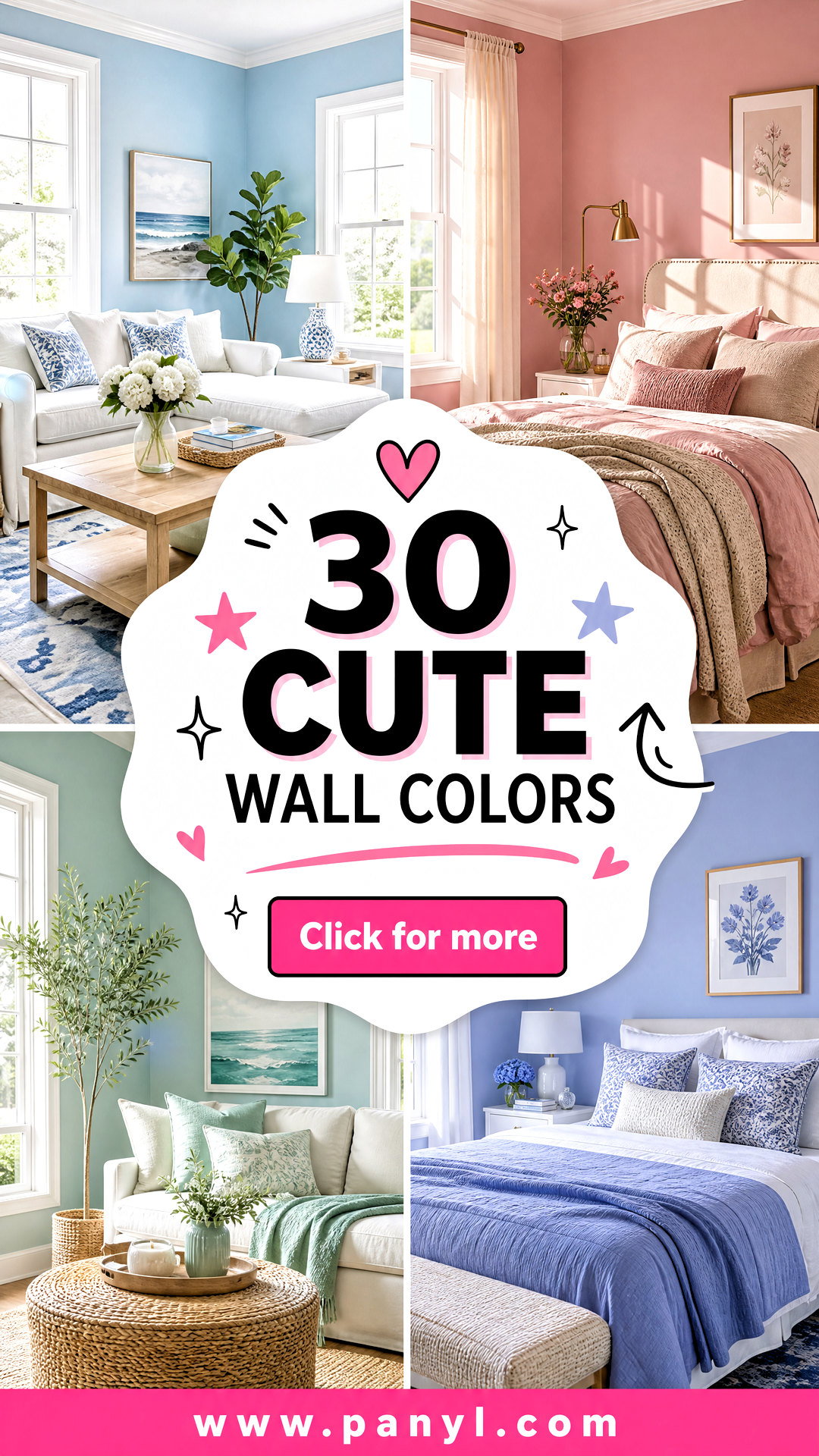 30 Cute Wall Colors for Cheerful Personality-Filled Rooms - 30 Cute Wall Colors for Cheerful, Personality-Filled Rooms