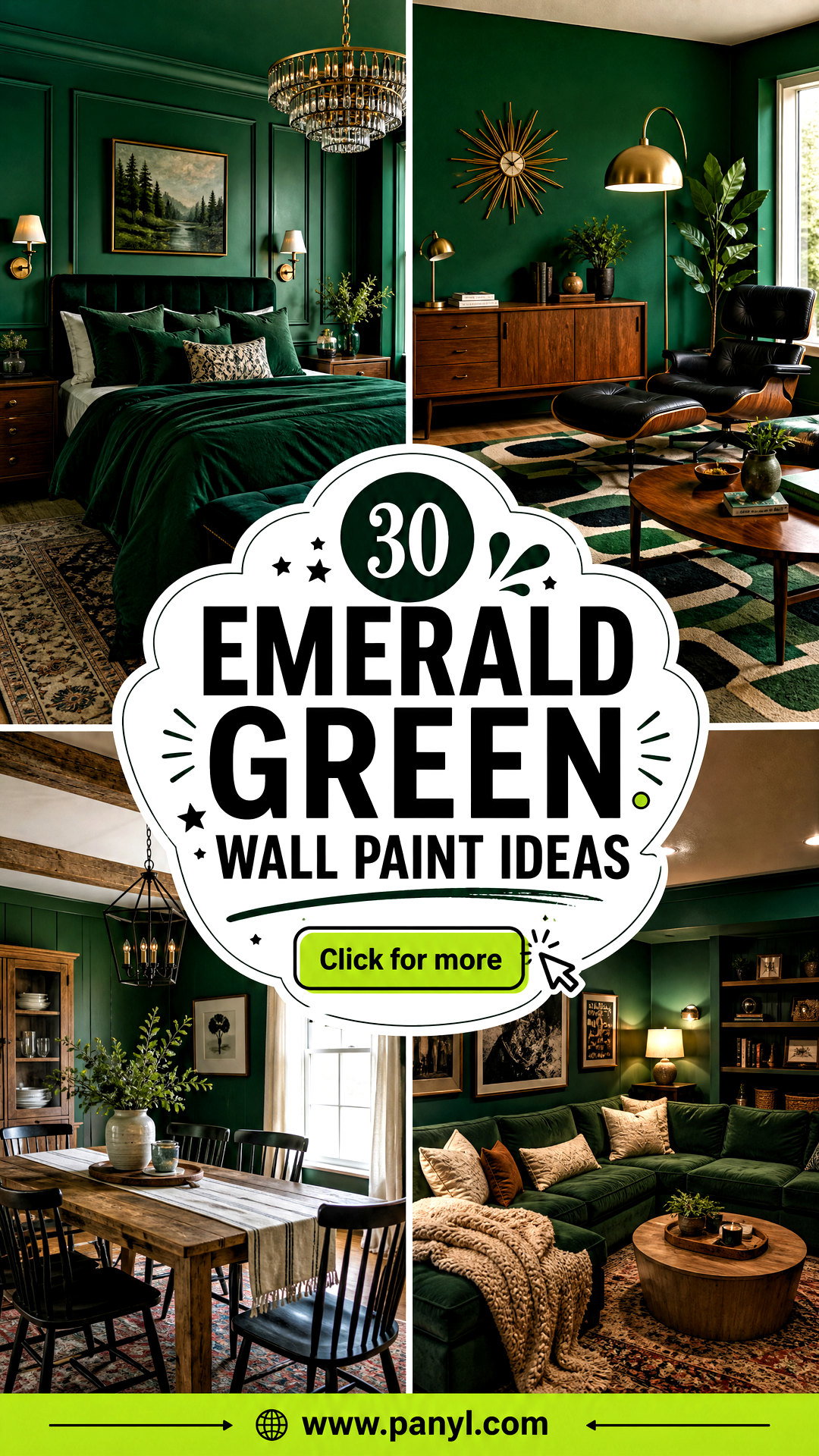30 Emerald Green Wall Paint Ideas Luxe Looks for Modern Rooms - 30 Emerald Green Wall Paint Ideas: Luxe Looks for Modern Rooms