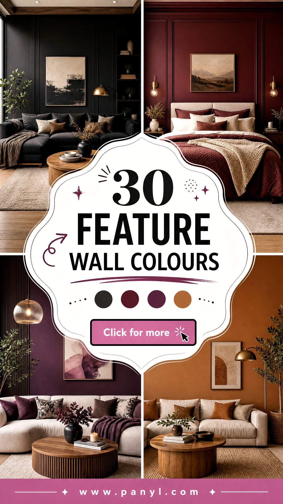 30 Feature Wall Colours Stylish Picks for a Standout Modern Room - 30 Feature Wall Colours: Stylish Picks for a Standout Modern Room