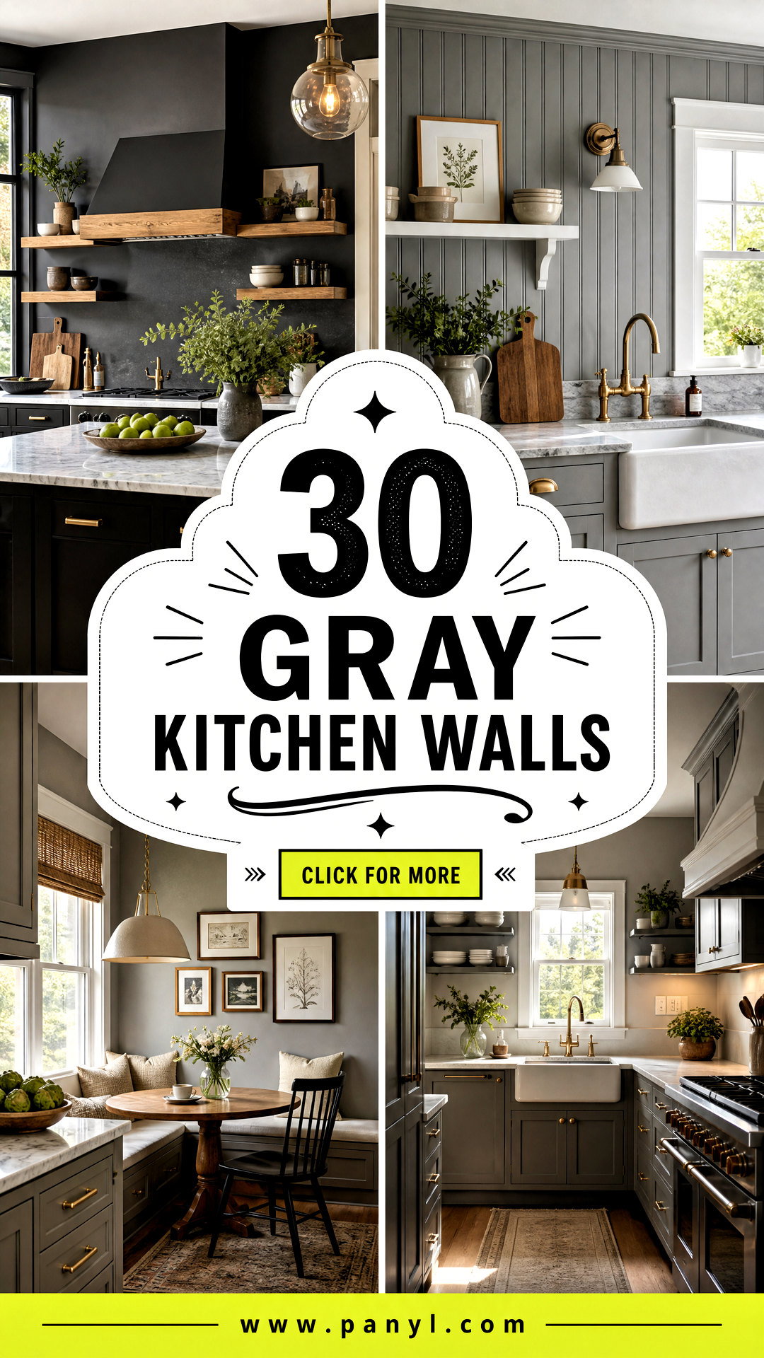 30 Gray Kitchen Walls Timeless Color Inspiration for Any Style - 30 Gray Kitchen Walls: Timeless Color Inspiration for Any Style