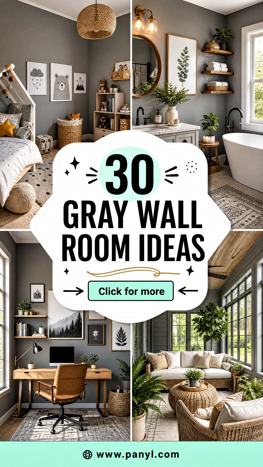 30 Gray Wall Room Ideas Chic Looks for Calm Modern Homes - 30 Gray Wall Room Ideas: Chic Looks for Calm, Modern Homes
