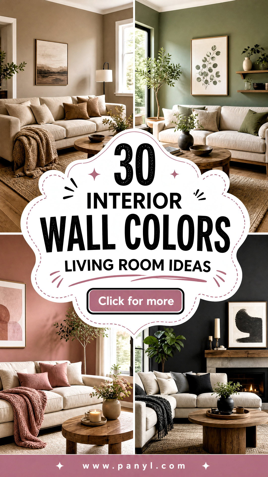 30 Interior Wall Colors Living Room Ideas for a Cozy Update - 30 Interior Wall Colors Living Room Ideas for a Cozy Update