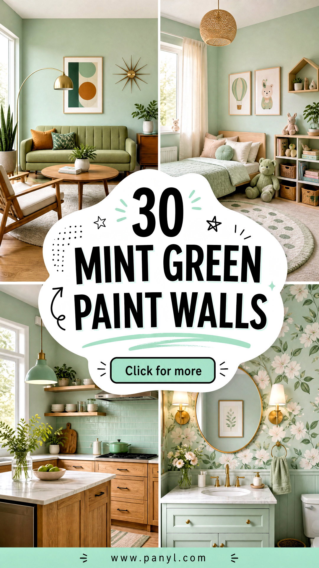 30 Mint Green Paint Walls for Fresh Airy Rooms Youll Love - 30 Mint Green Paint Walls for Fresh, Airy Rooms You’ll Love