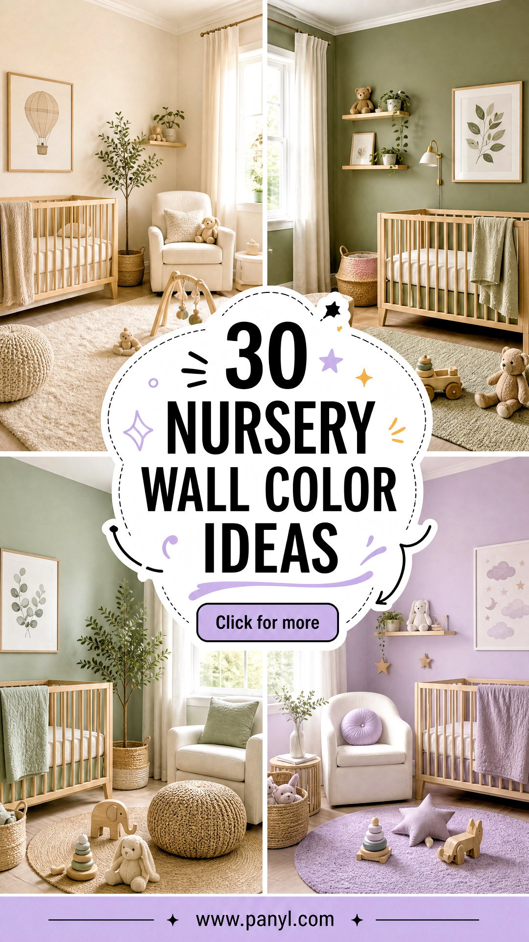 30 Nursery Wall Color Ideas Soothing Palettes for Baby - 30 Nursery Wall Color Ideas: Soothing Palettes for Baby