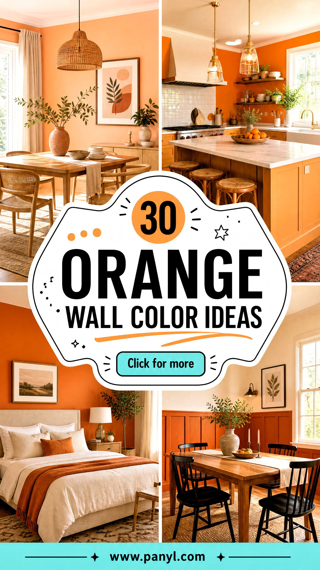 30 Orange Wall Color Ideas Bold Yet Livable Looks for 2025 - 30 Orange Wall Color Ideas: Bold Yet Livable Looks for 2025