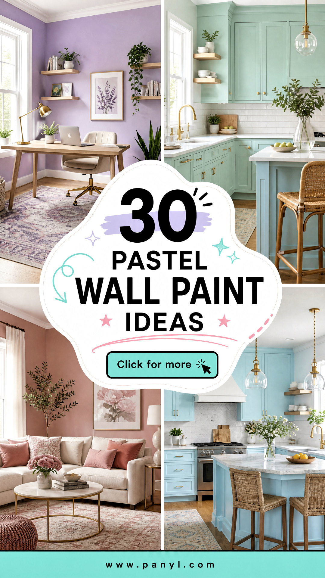 30 Pastel Wall Paint Ideas for Serene Stylish Modern Rooms - 30 Pastel Wall Paint Ideas for Serene, Stylish Modern Rooms