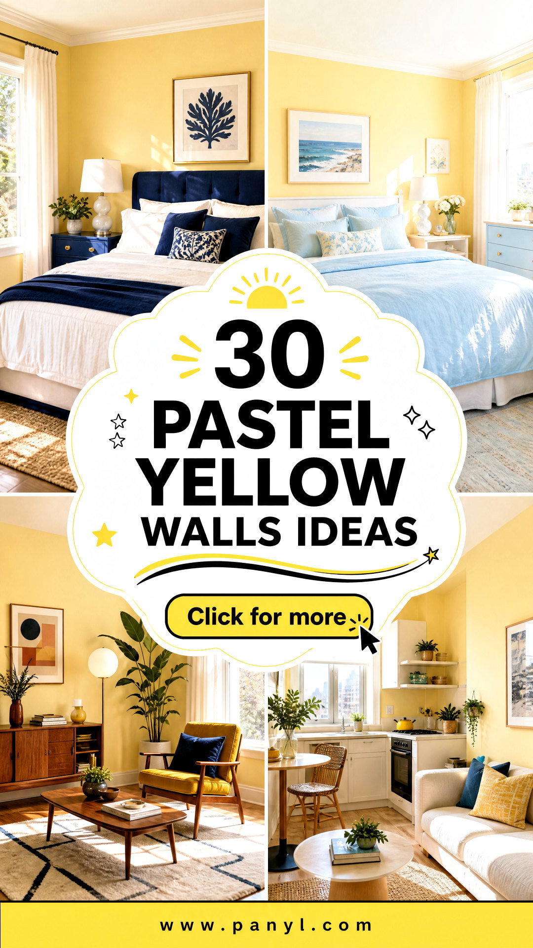 30 Pastel Yellow Walls Ideas for Soft Sunlit Modern Rooms - 30 Pastel Yellow Walls Ideas for Soft, Sunlit Modern Rooms