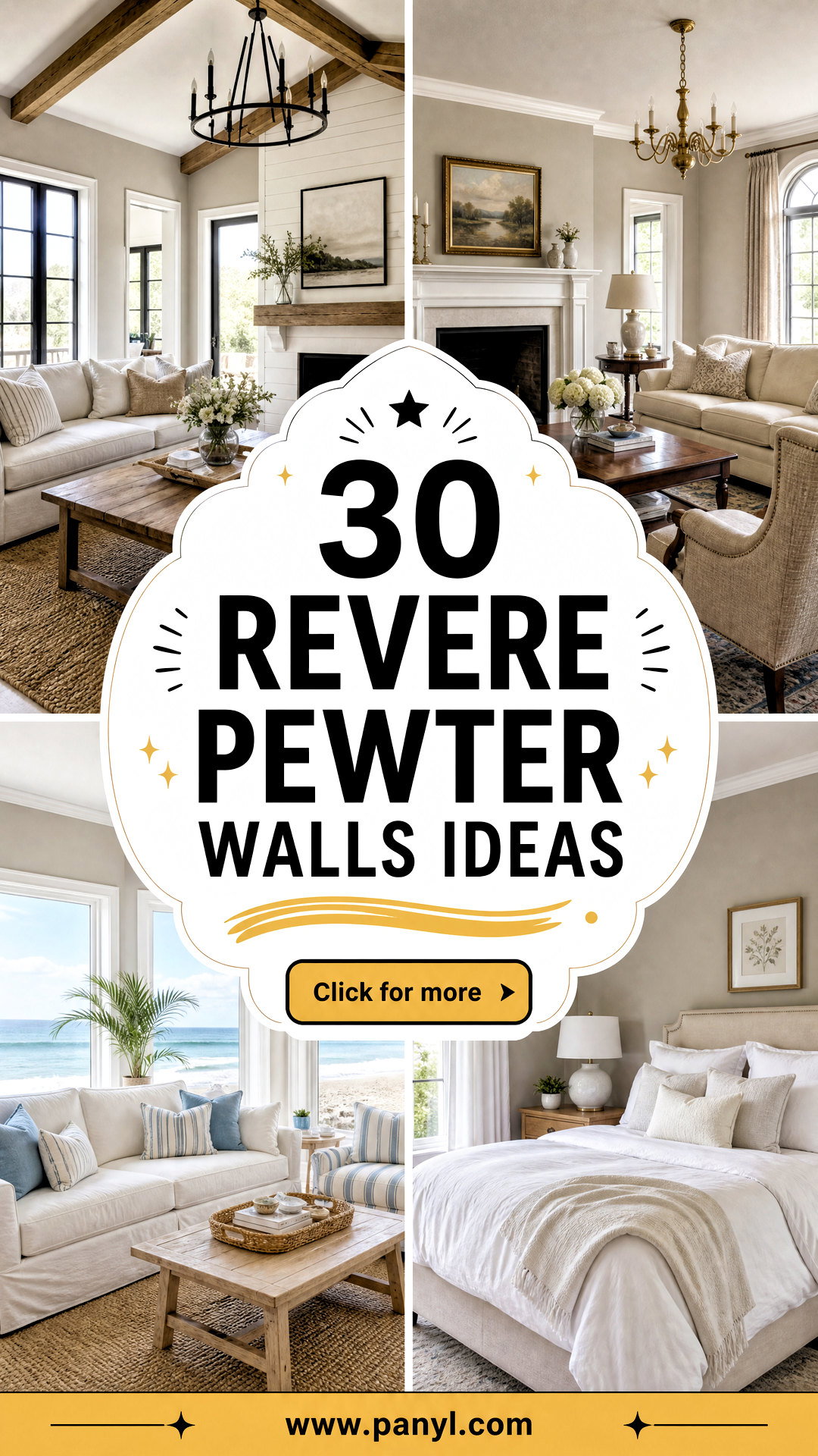 30 Revere Pewter Walls Ideas for a Timeless Polished Home - 30 Revere Pewter Walls Ideas for a Timeless, Polished Home