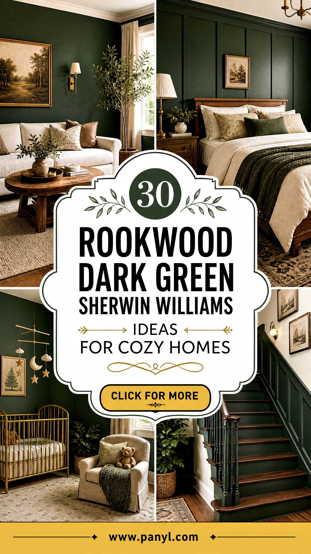 30 Rookwood Dark Green Sherwin Williams Ideas for Cozy Homes - 30 Rookwood Dark Green Sherwin Williams Ideas for Cozy Homes