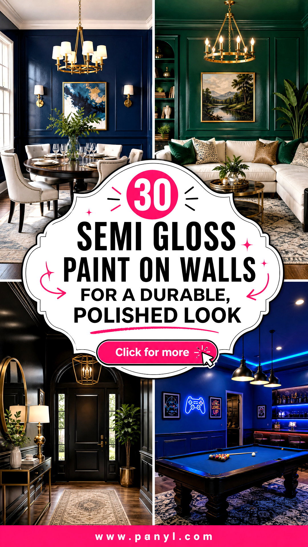 30 Semi Gloss Paint on Walls for a Durable Polished Look - 30 Semi Gloss Paint on Walls for a Durable, Polished Look