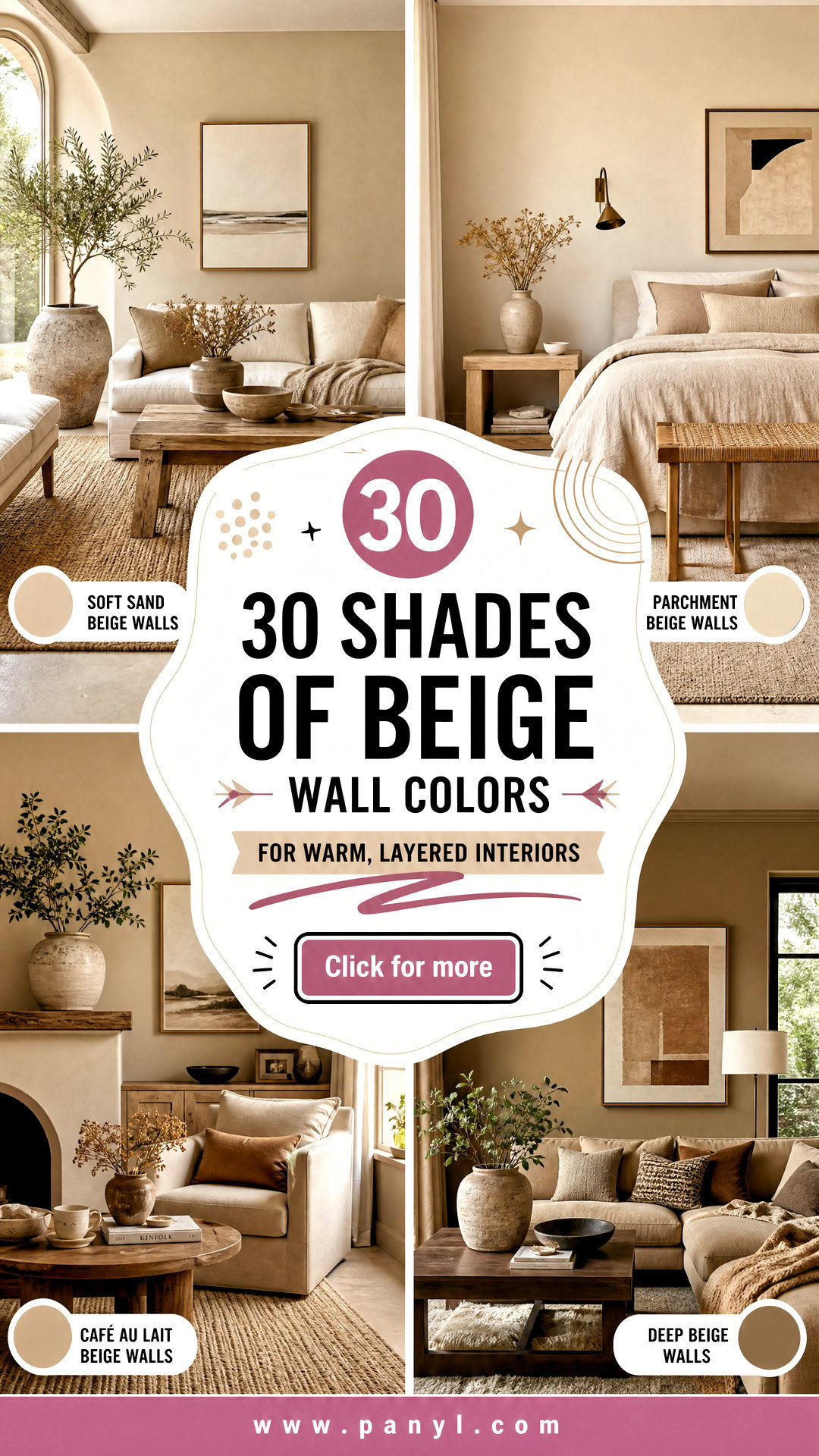 30 Shades of Beige Wall Colors for Warm Layered Interiors - 30 Shades of Beige Wall Colors for Warm, Layered Interiors