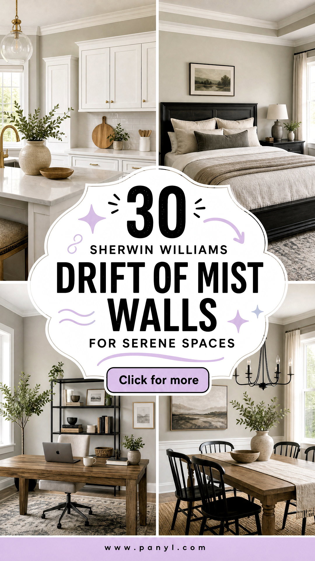 30 Sherwin Williams Drift of Mist Walls for Serene Spaces - 30 Sherwin Williams Drift of Mist Walls for Serene Spaces
