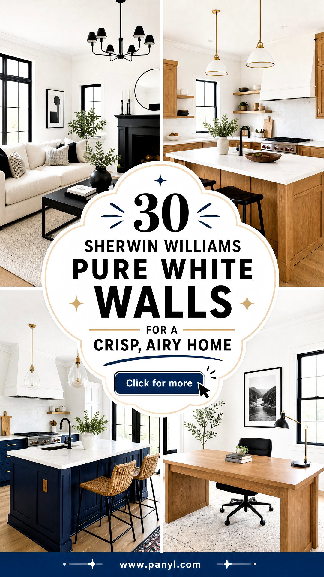 30 Sherwin Williams Pure White Walls for a Crisp Airy Home - 30 Sherwin Williams Pure White Walls for a Crisp, Airy Home