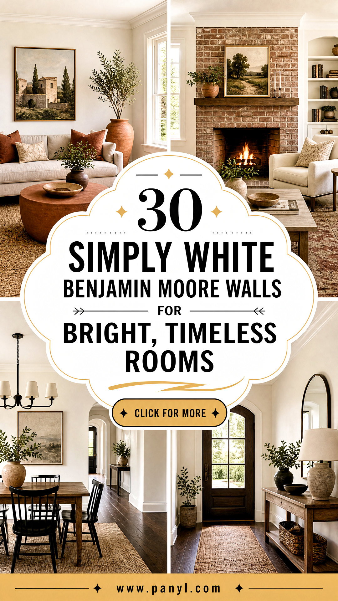 30 Simply White Benjamin Moore Walls for Bright Timeless Rooms - 30 Simply White Benjamin Moore Walls for Bright, Timeless Rooms