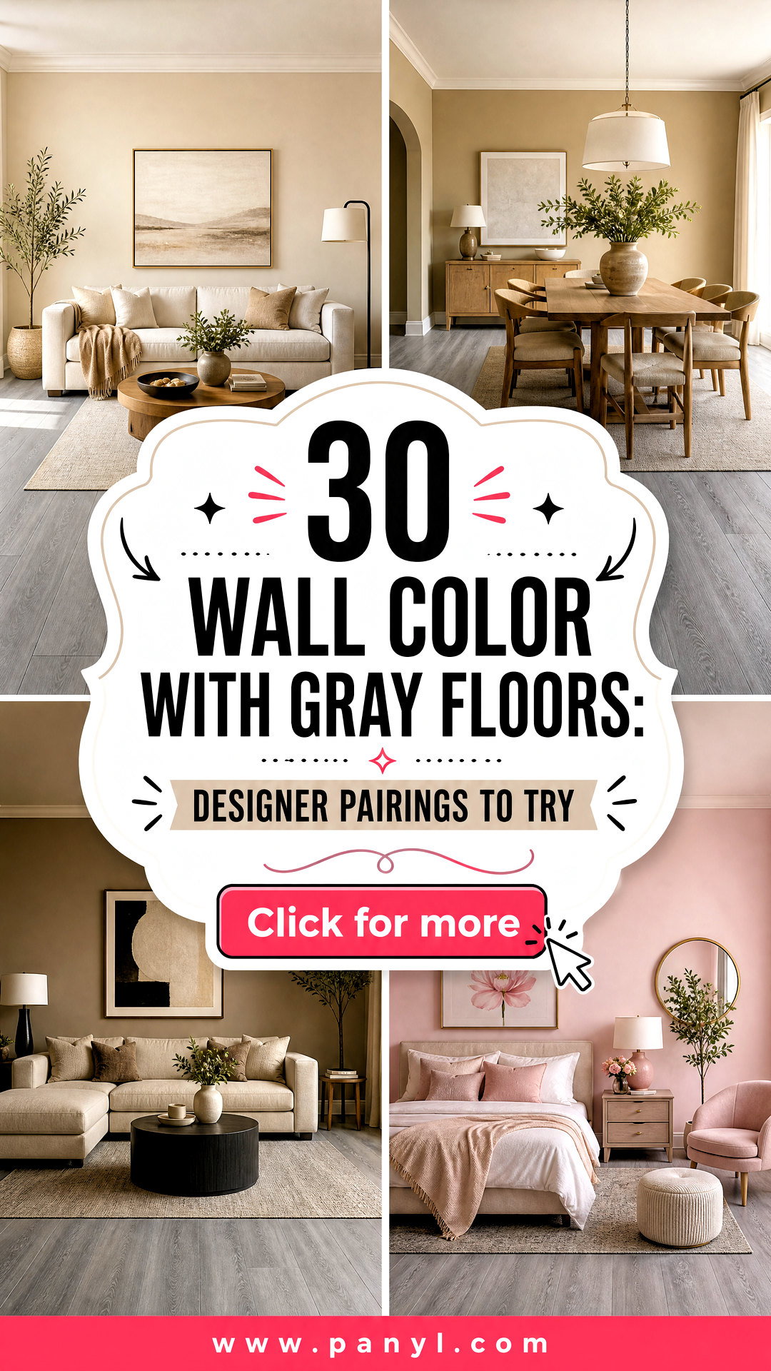 30 Wall Color With Gray Floors Designer Pairings to Try - 30 Wall Color With Gray Floors: Designer Pairings to Try