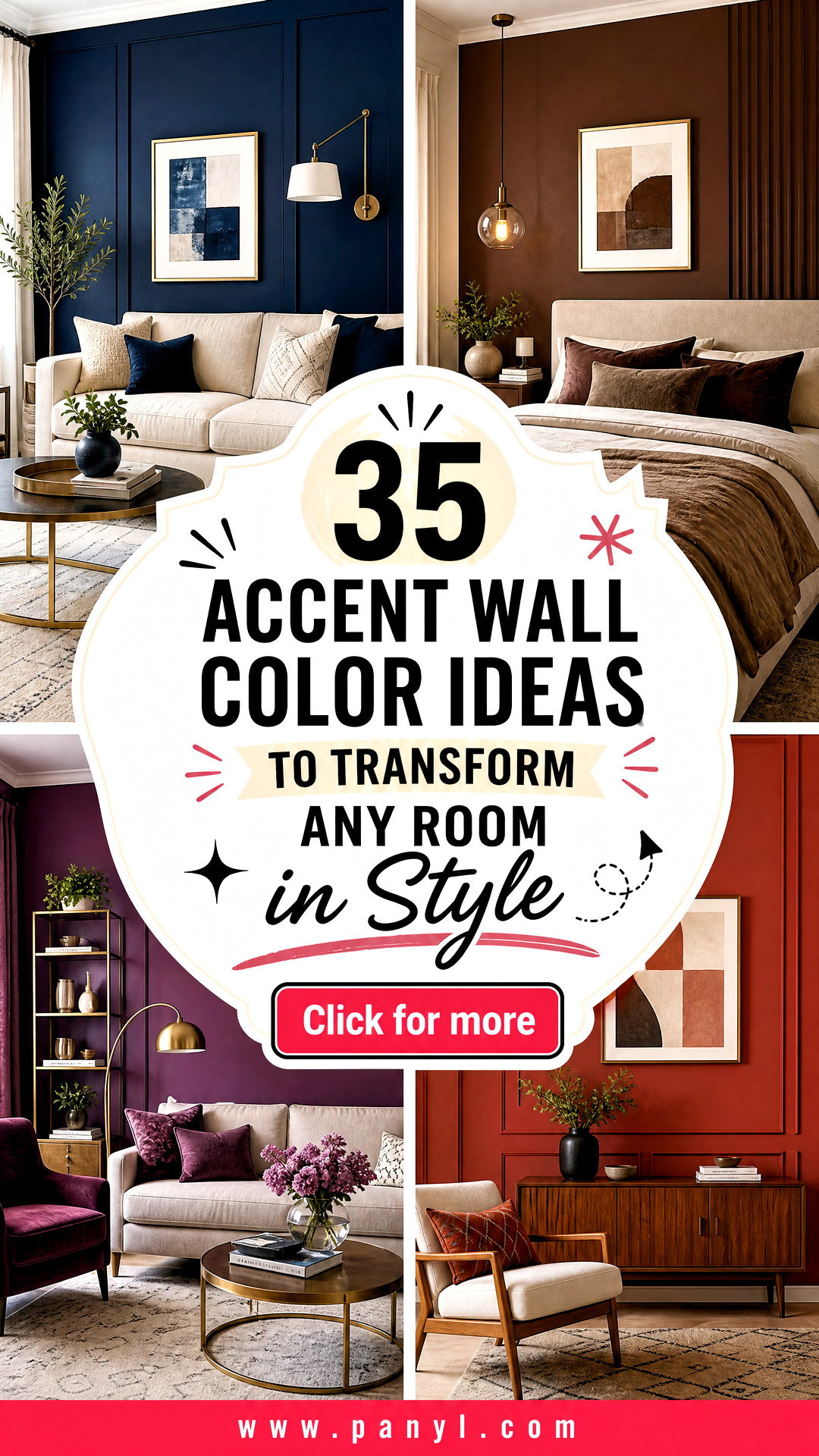 35 Accent Wall Color Ideas to Transform Any Room in Style - 35 Accent Wall Color Ideas to Transform Any Room in Style