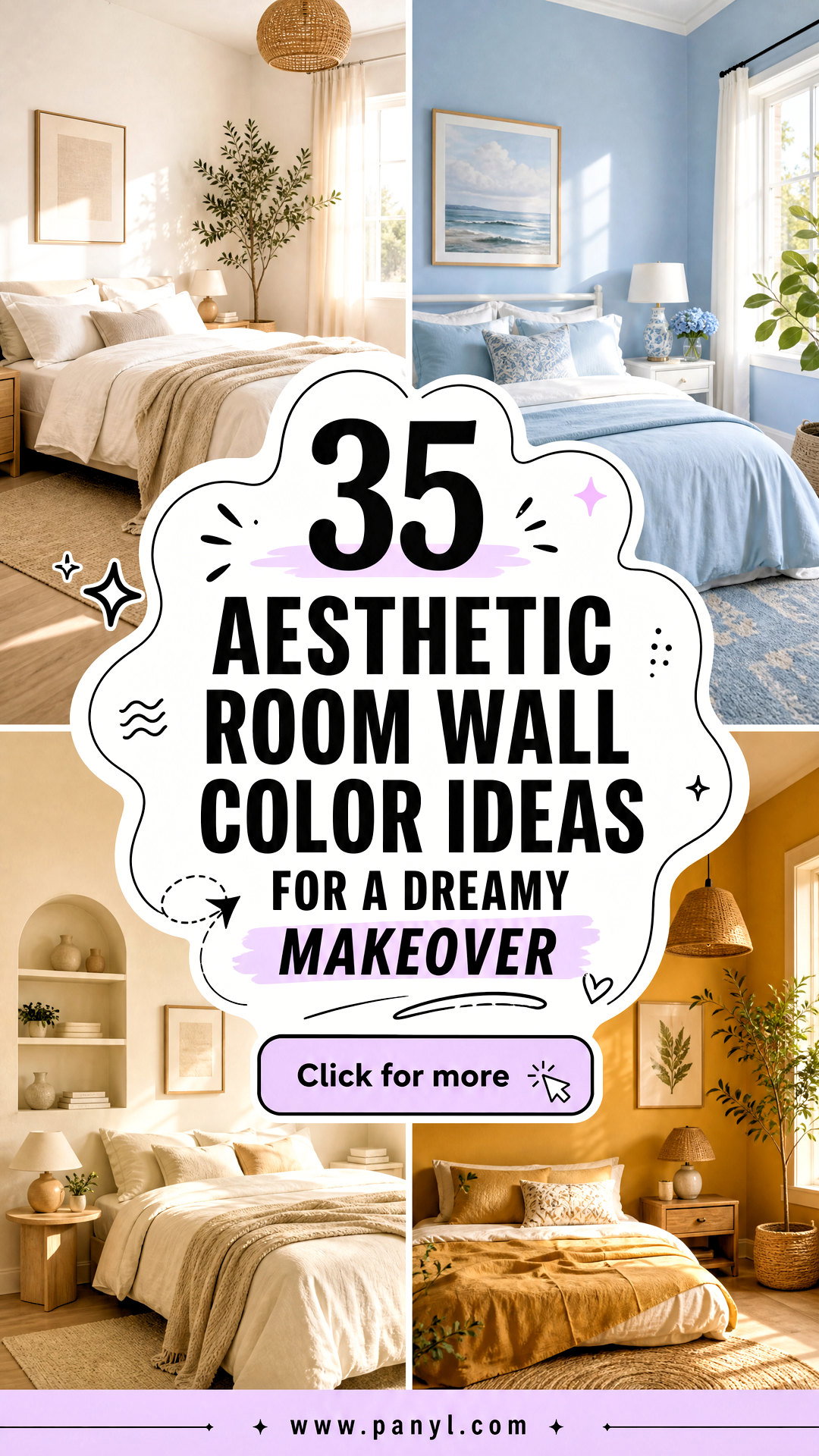 35 Aesthetic Room Wall Color Ideas for a Dreamy Makeover - 35 Aesthetic Room Wall Color Ideas for a Dreamy Makeover