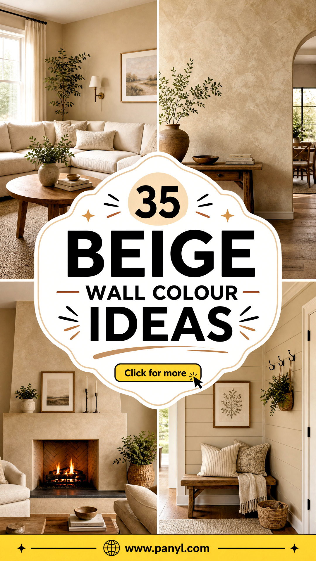 35 Beige Wall Colour Ideas for Warm Timeless Interiors - 35 Beige Wall Colour Ideas for Warm, Timeless Interiors