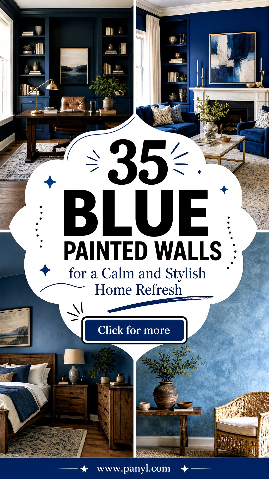35 Blue Painted Walls for a Calm and Stylish Home Refresh - 35 Blue Painted Walls for a Calm and Stylish Home Refresh