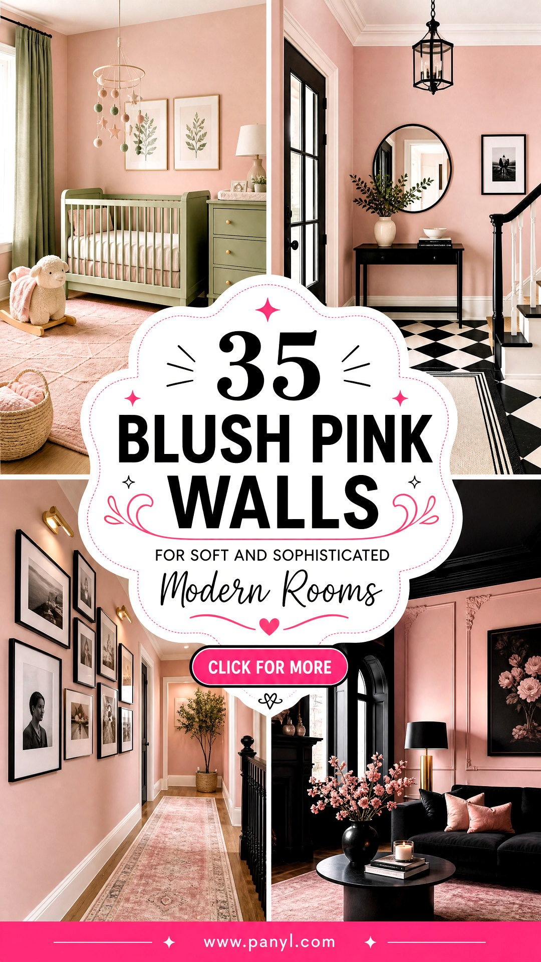 35 Blush Pink Walls for Soft and Sophisticated Modern Rooms - 35 Blush Pink Walls for Soft and Sophisticated Modern Rooms