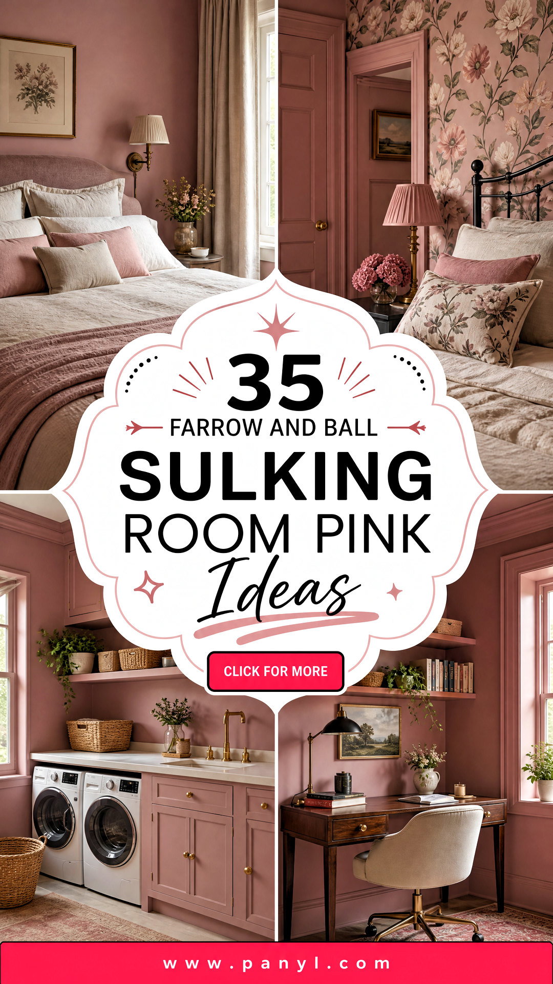 35 Farrow and Ball Sulking Room Pink Ideas for Cozy Homes - 35 Farrow and Ball Sulking Room Pink Ideas for Cozy Homes