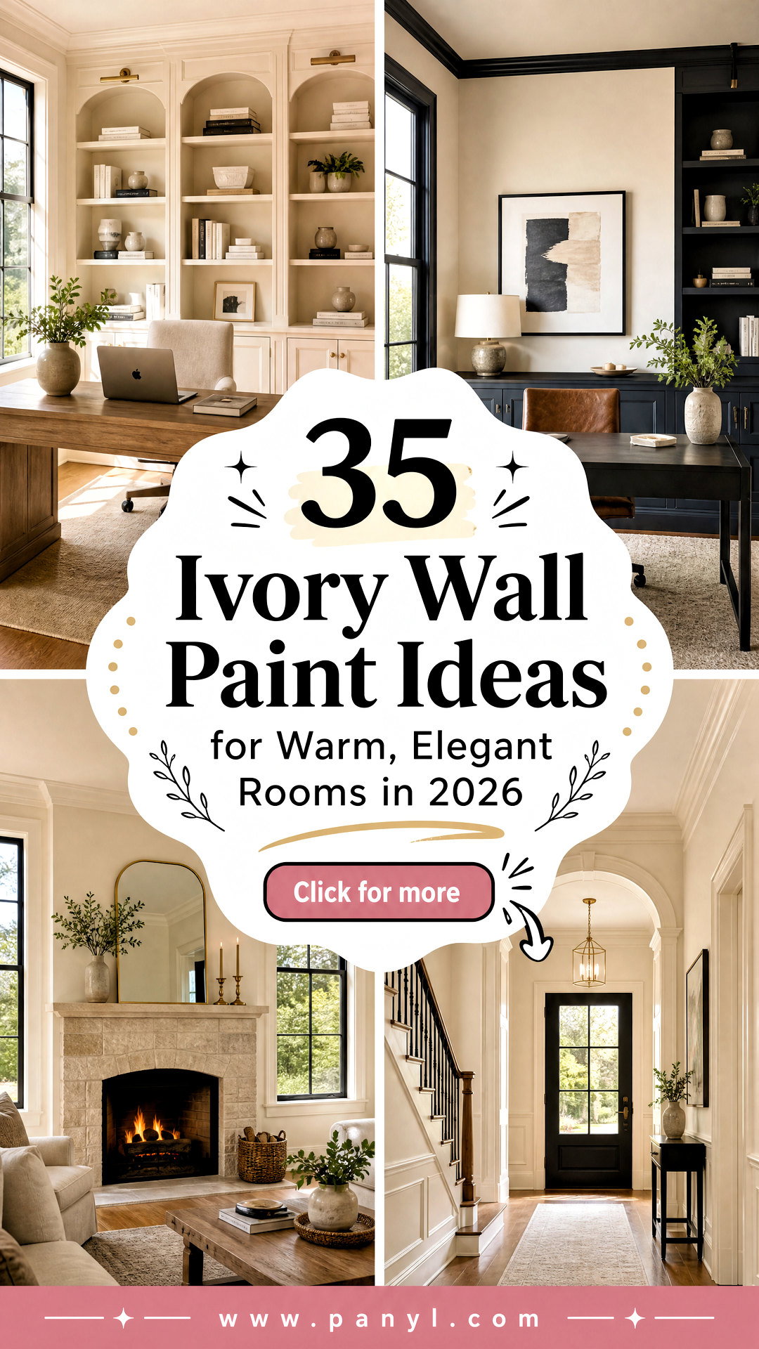 35 Ivory Wall Paint Ideas for Warm Elegant Rooms in 2026 - 35 Ivory Wall Paint Ideas for Warm, Elegant Rooms in 2026