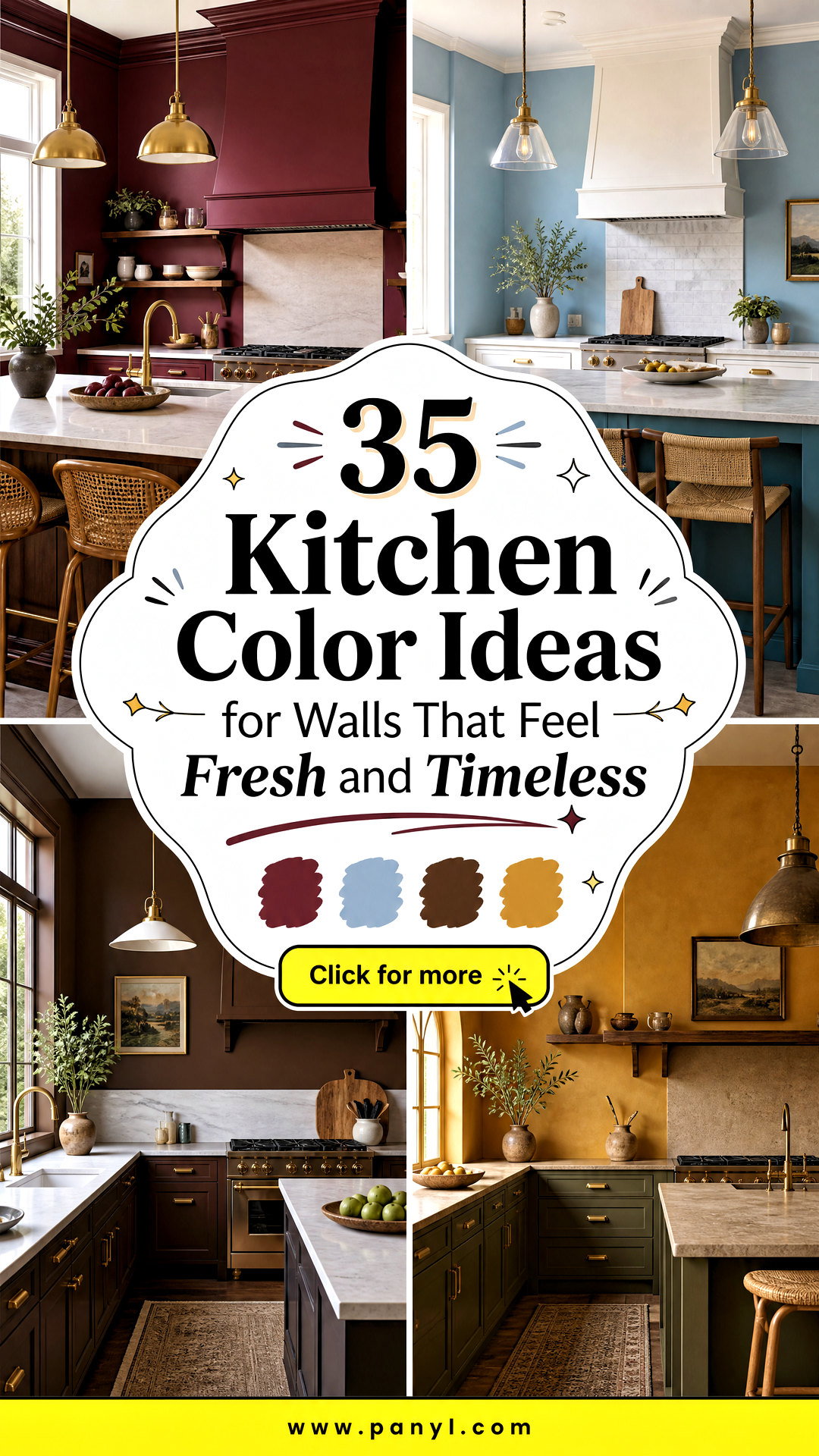 35 Kitchen Color Ideas for Walls That Feel Fresh and Timeless - 35 Kitchen Color Ideas for Walls That Feel Fresh and Timeless