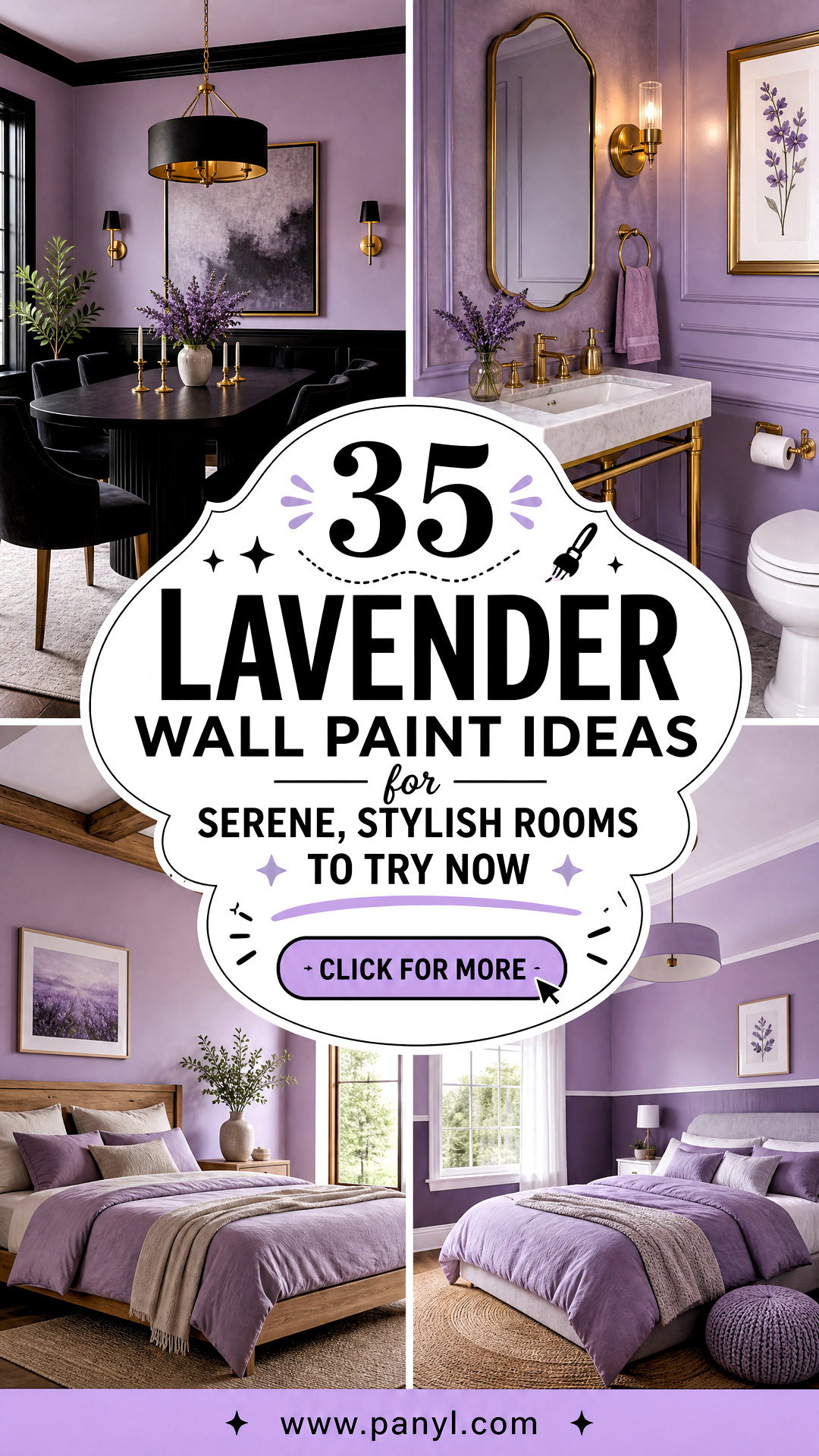 35 Lavender Wall Paint Ideas for Serene Stylish Rooms to Try Now - 35 Lavender Wall Paint Ideas for Serene, Stylish Rooms to Try Now
