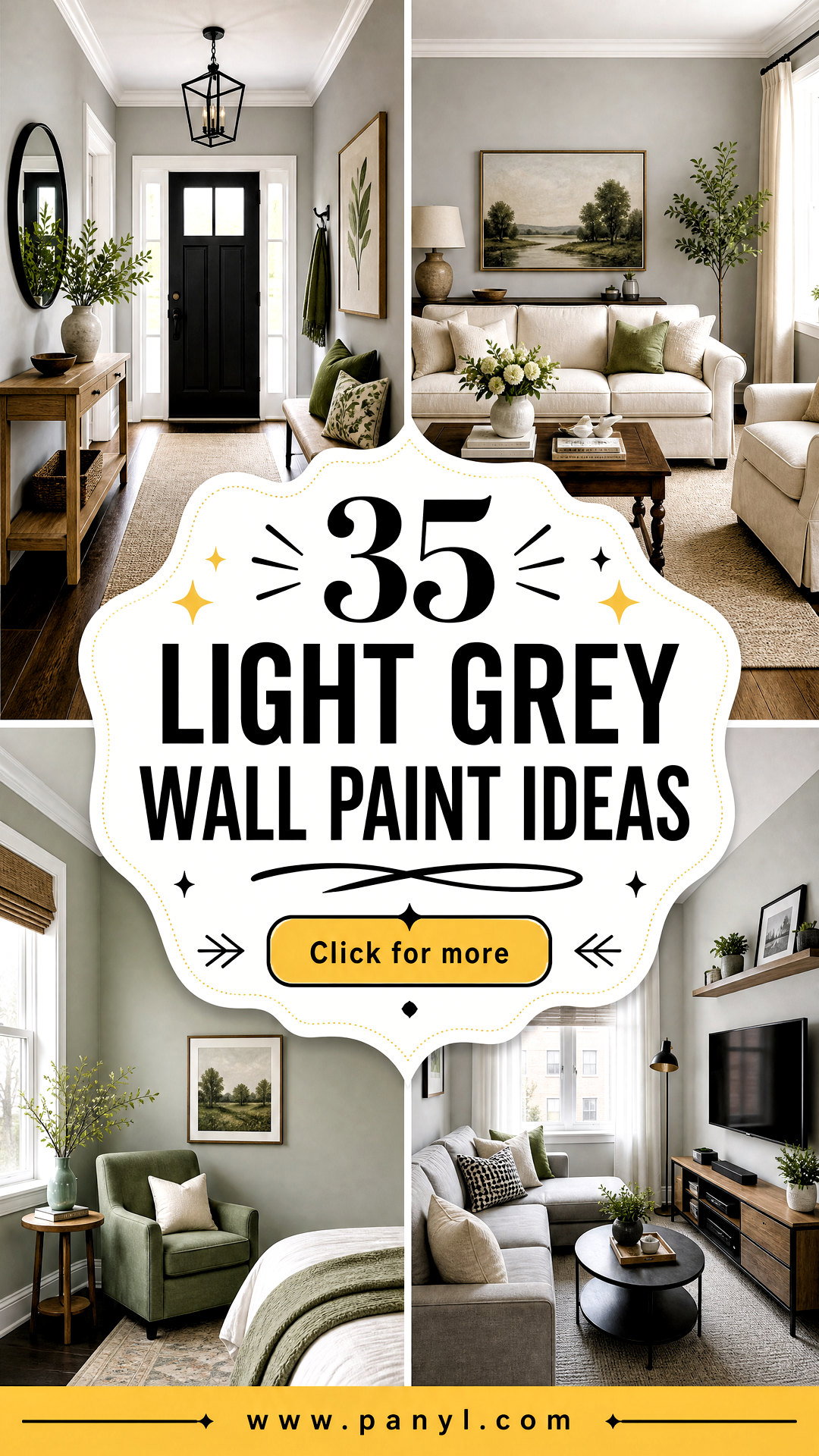 35 Light Grey Wall Paint Ideas Timeless Shades for Any Room - 35 Light Grey Wall Paint Ideas: Timeless Shades for Any Room