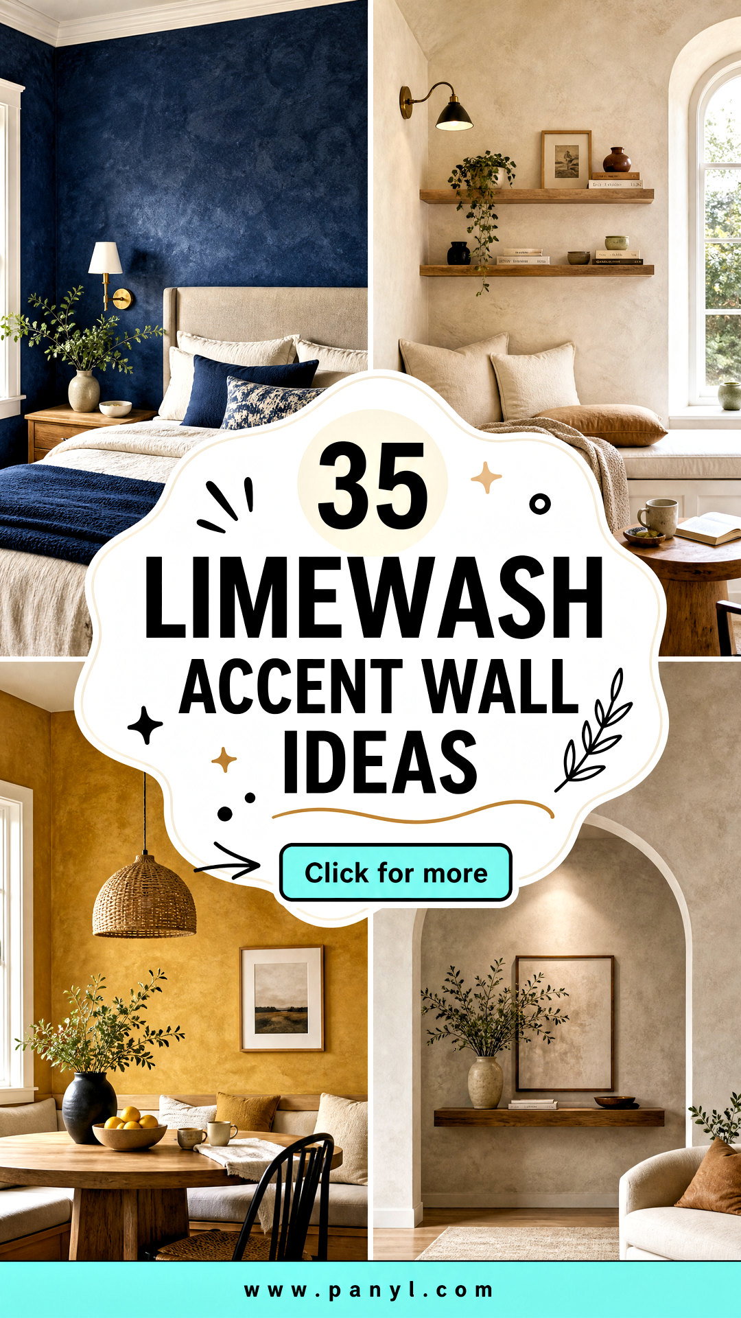 35 Limewash Accent Wall Ideas Organic Texture for Any Room - 35 Limewash Accent Wall Ideas: Organic Texture for Any Room