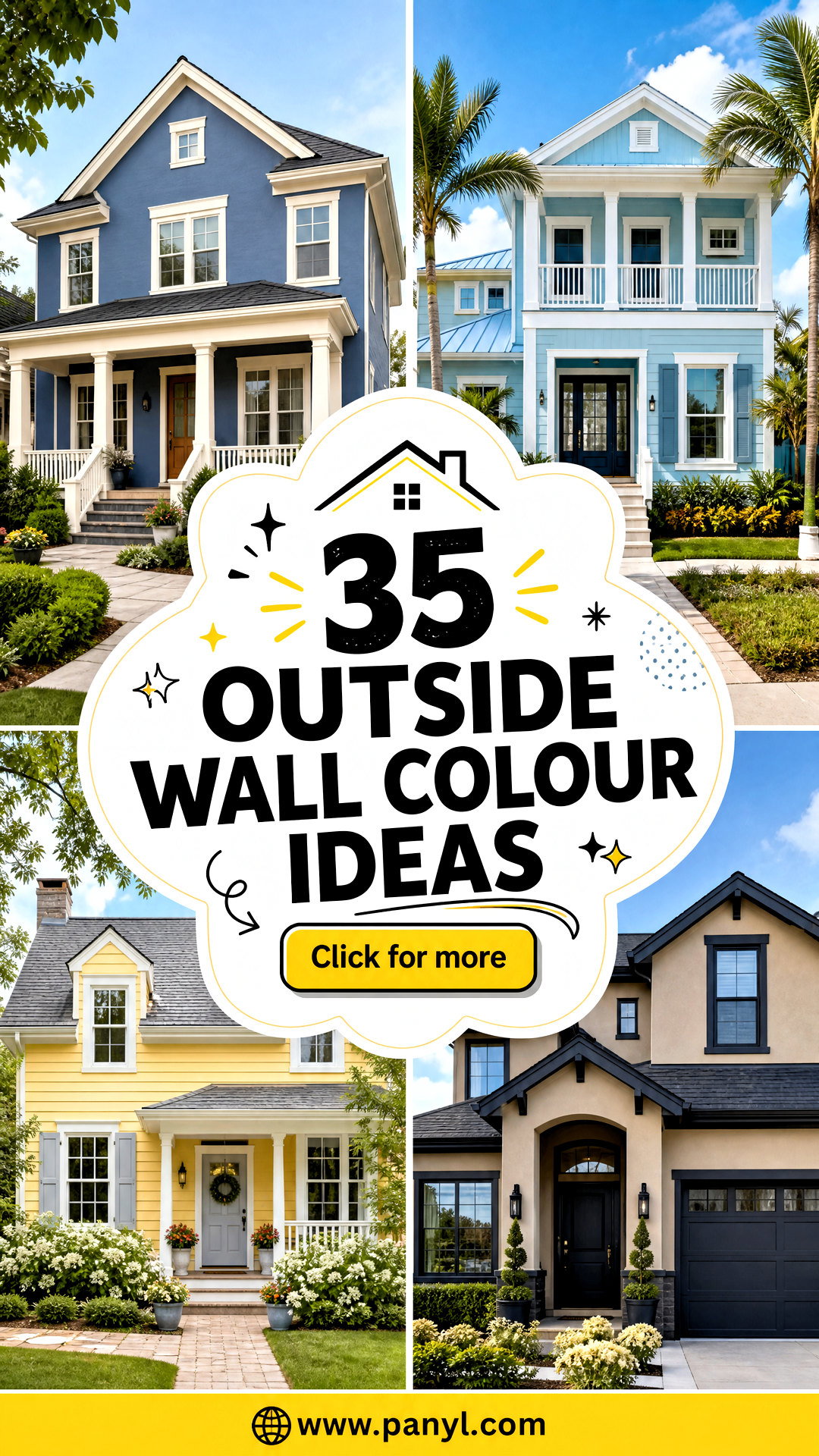 35 Outside Wall Colour Ideas to Boost Your Homes Curb Appeal - 35 Outside Wall Colour Ideas to Boost Your Home’s Curb Appeal