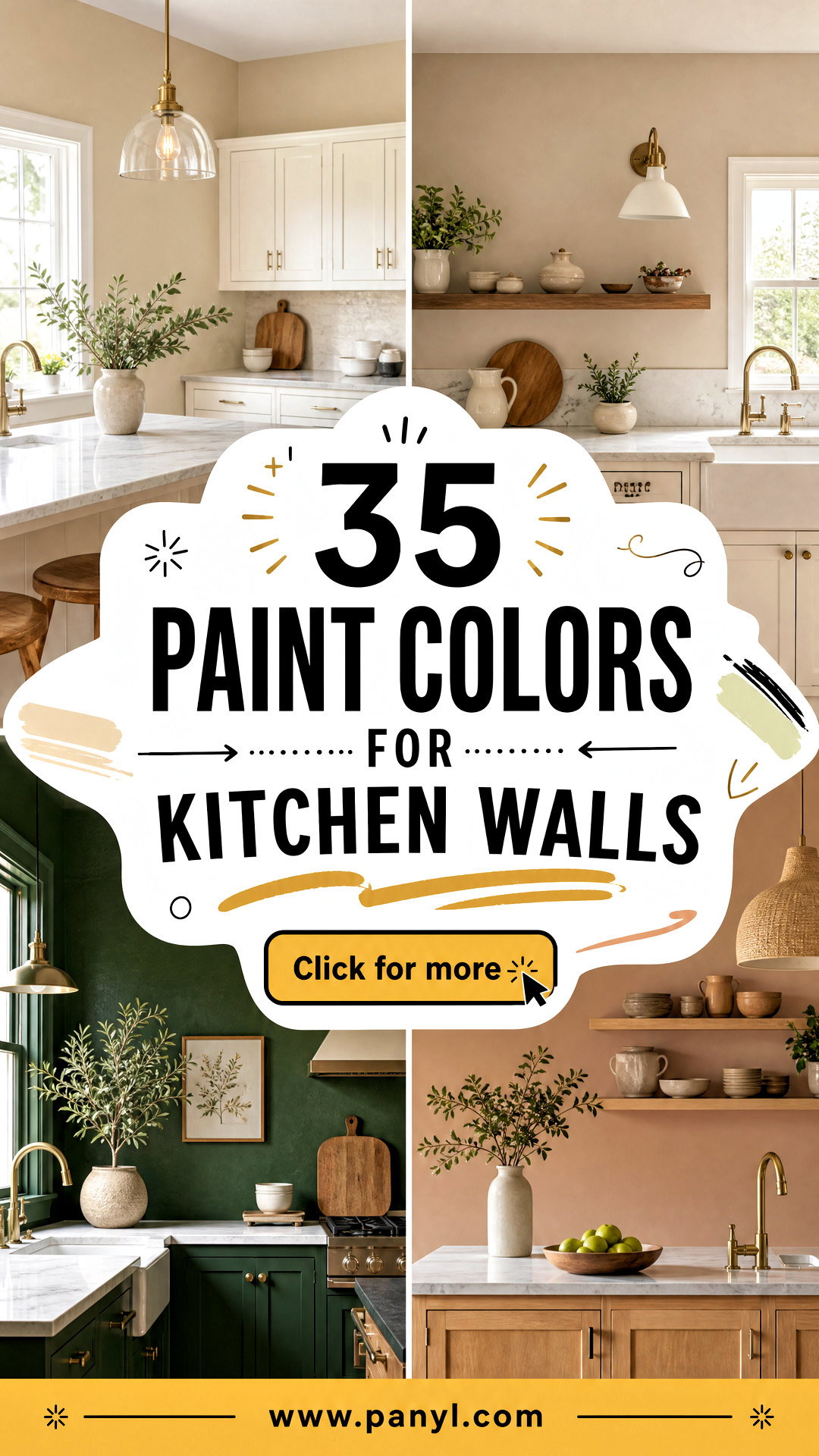 35 Paint Colors For Kitchen Walls That Feel Fresh and Inviting - 35 Paint Colors For Kitchen Walls That Feel Fresh and Inviting