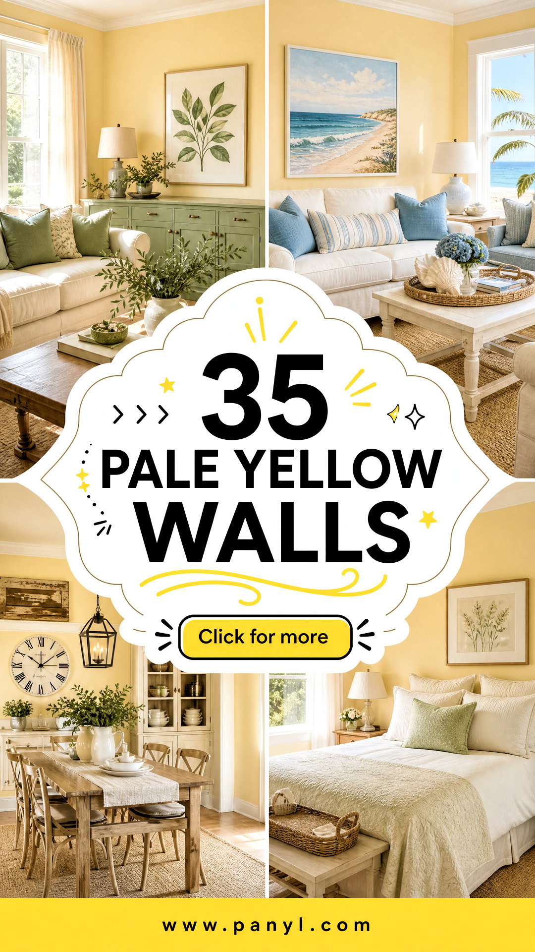 35 Pale Yellow Walls for Warm and Cheerful Rooms That Glow - 35 Pale Yellow Walls for Warm and Cheerful Rooms That Glow