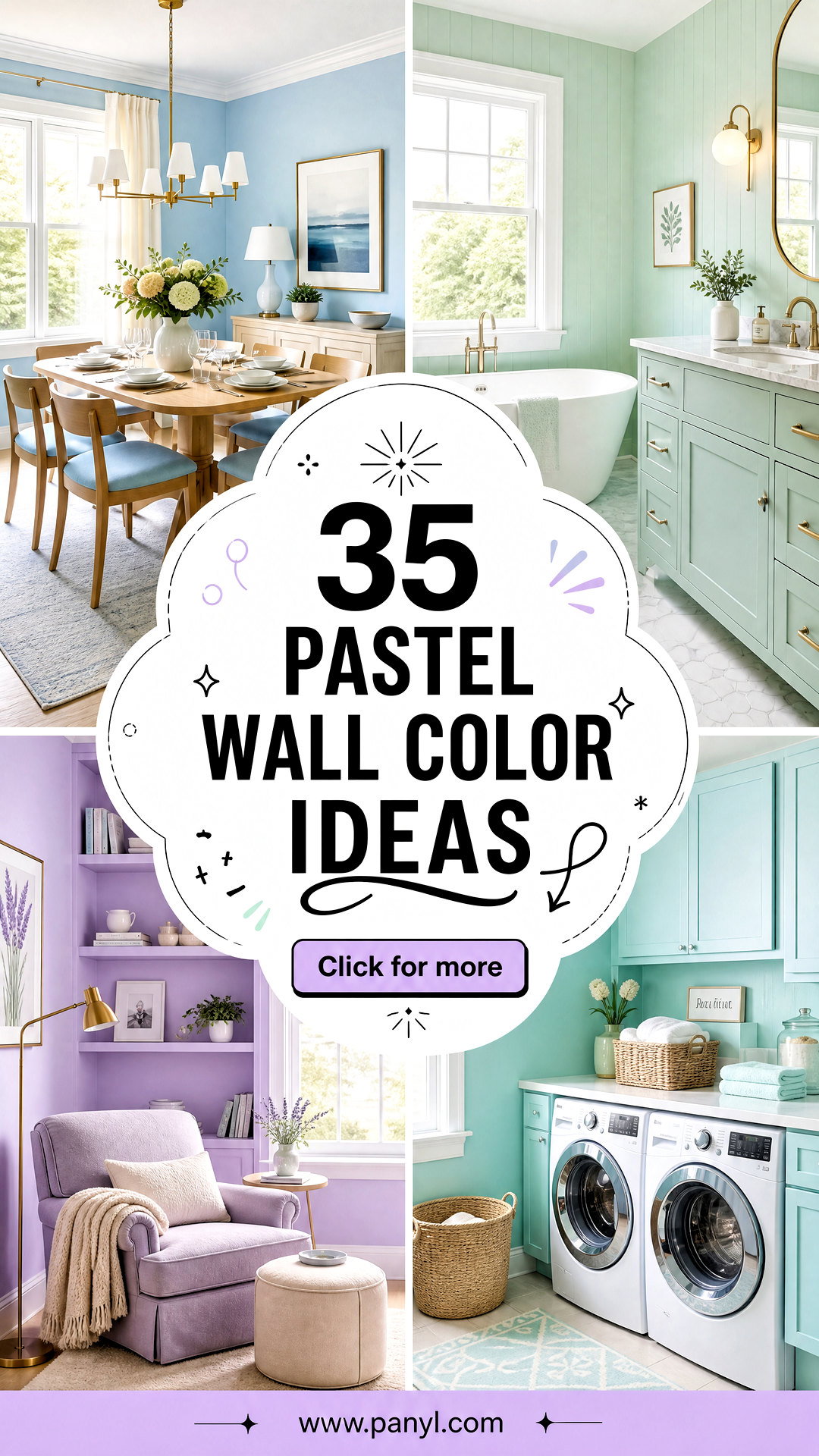35 Pastel Wall Color Ideas for a Soft Serene Home Refresh - 35 Pastel Wall Color Ideas for a Soft, Serene Home Refresh