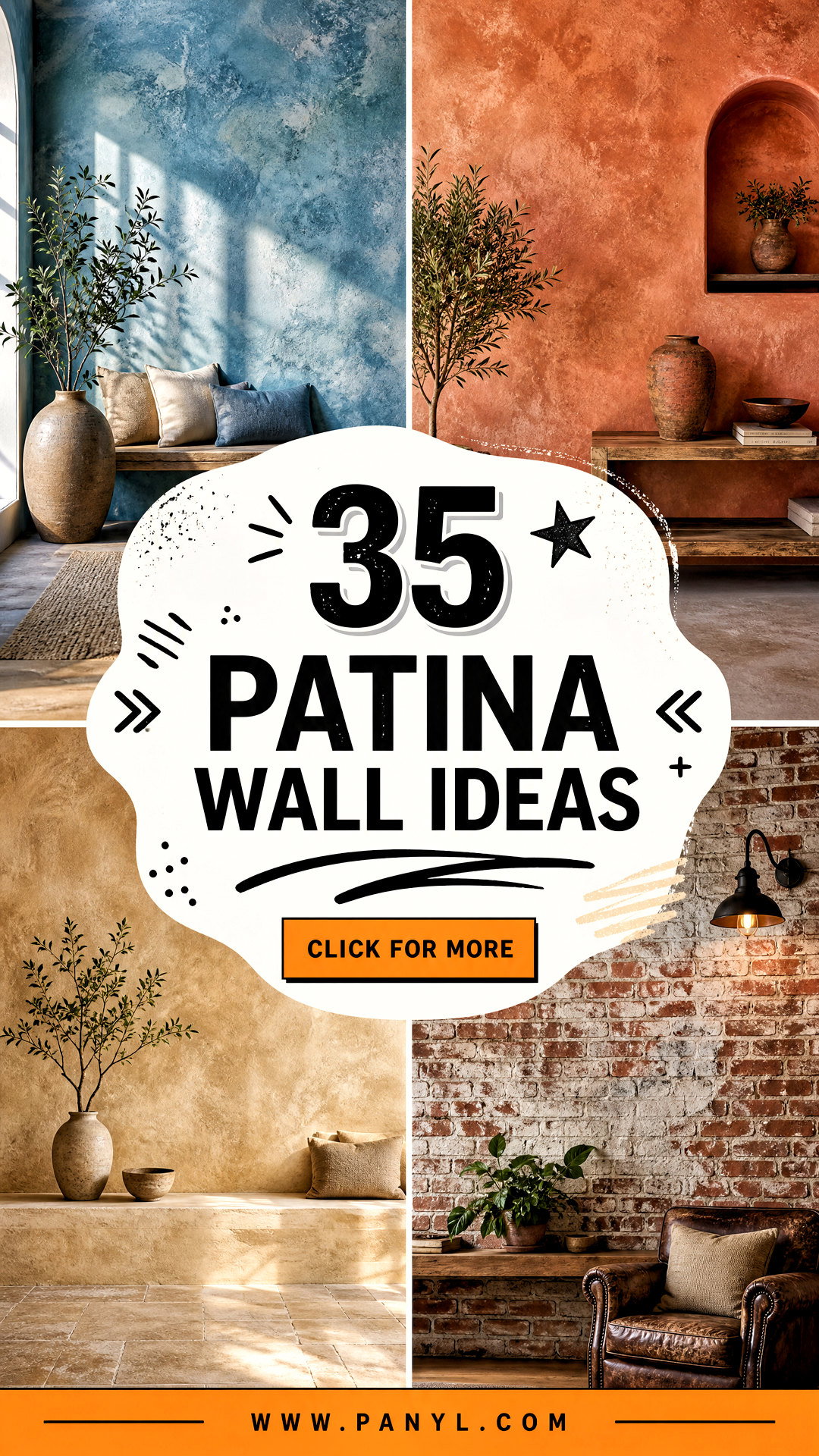 35 Patina Wall Ideas for Timeless Character-Filled Rooms - 35 Patina Wall Ideas for Timeless, Character-Filled Rooms