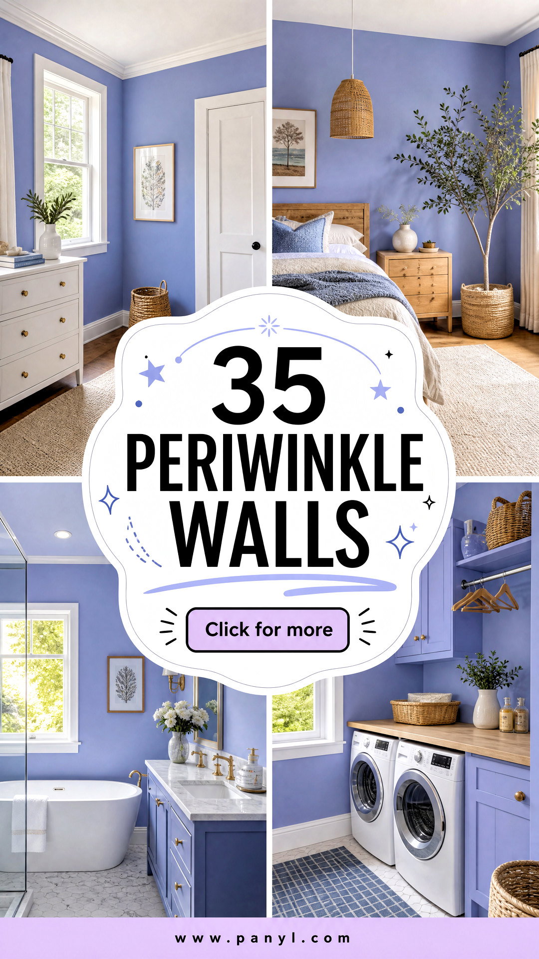 35 Periwinkle Walls for a Dreamy and Serene Home Refresh - 35 Periwinkle Walls for a Dreamy and Serene Home Refresh