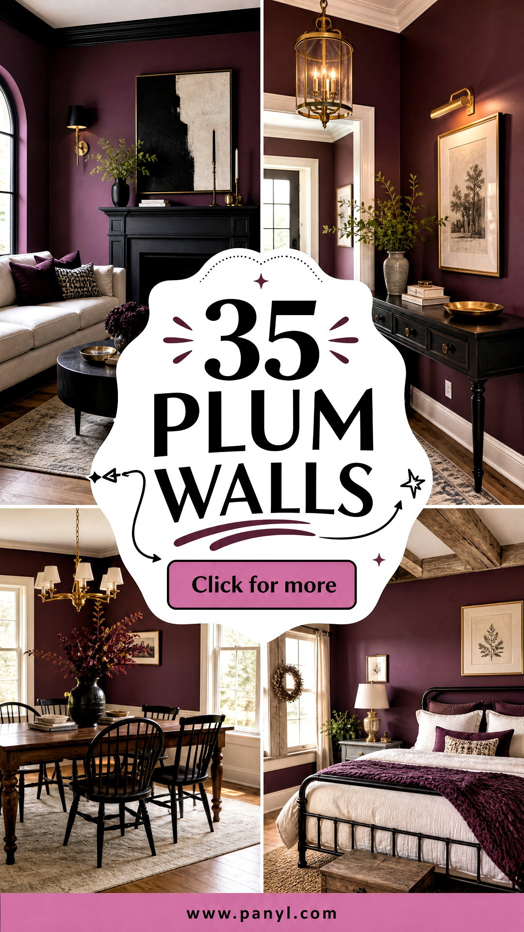 35 Plum Walls for a Rich Cozy Sophisticated Room Refresh - 35 Plum Walls for a Rich, Cozy, Sophisticated Room Refresh